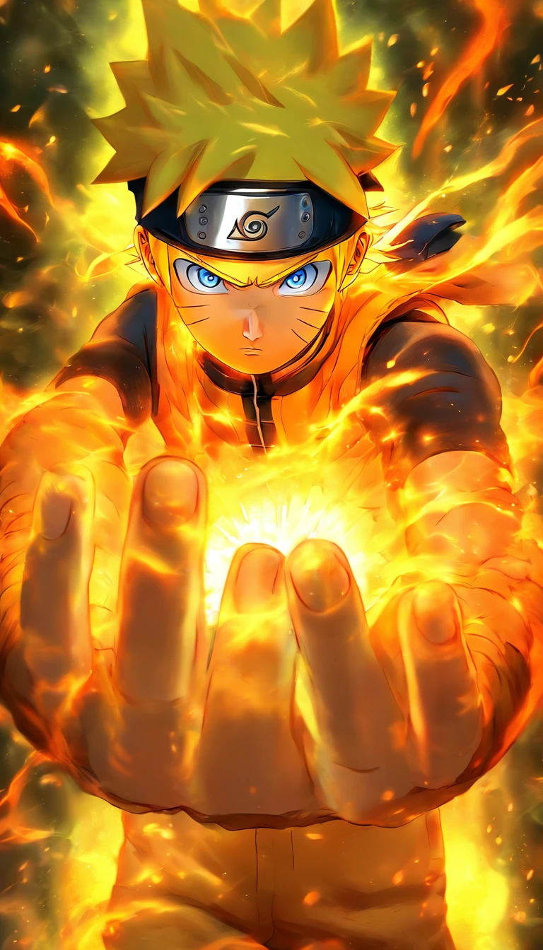 Uzumaki Naruto，Normal hands