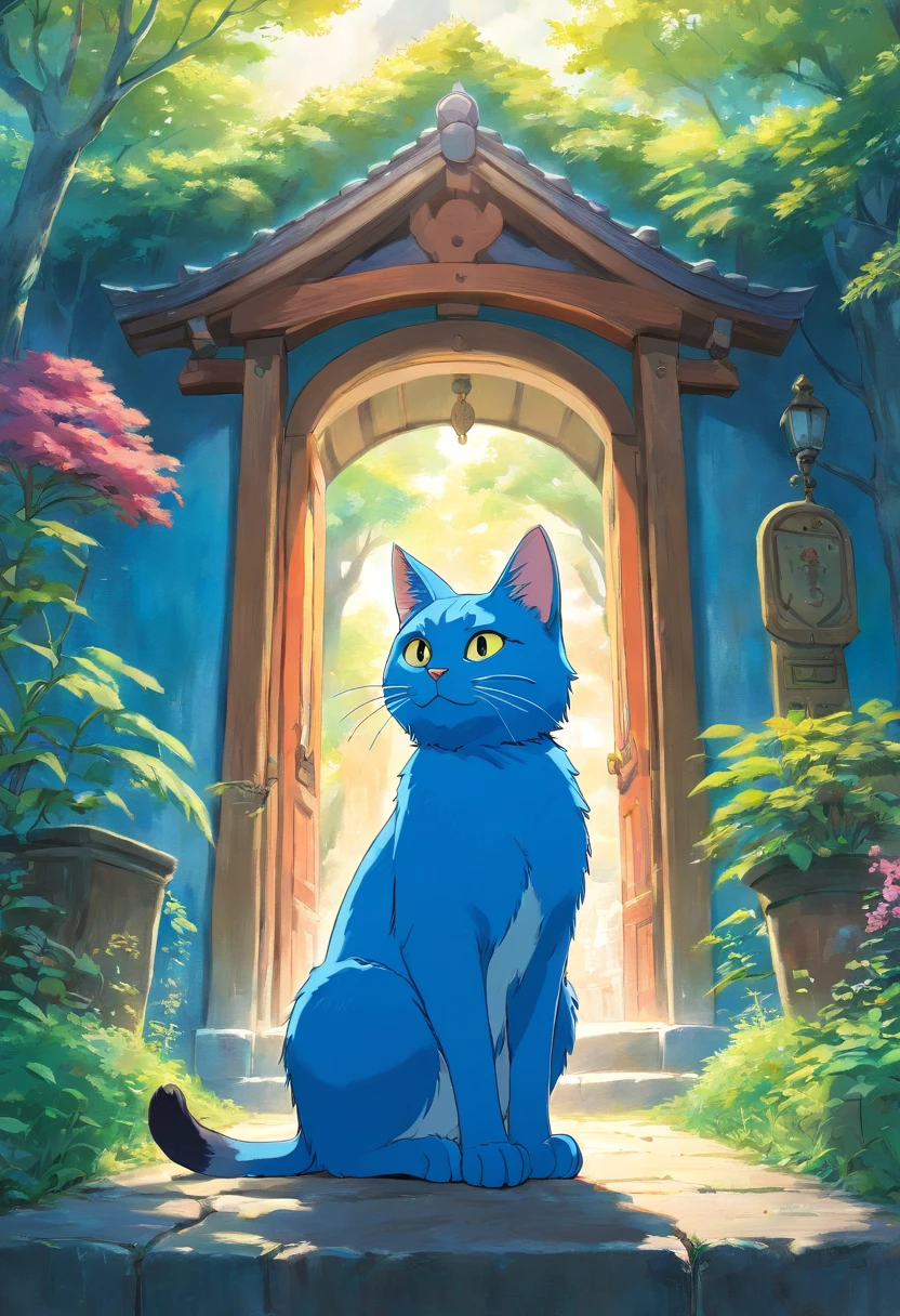 Blue cat