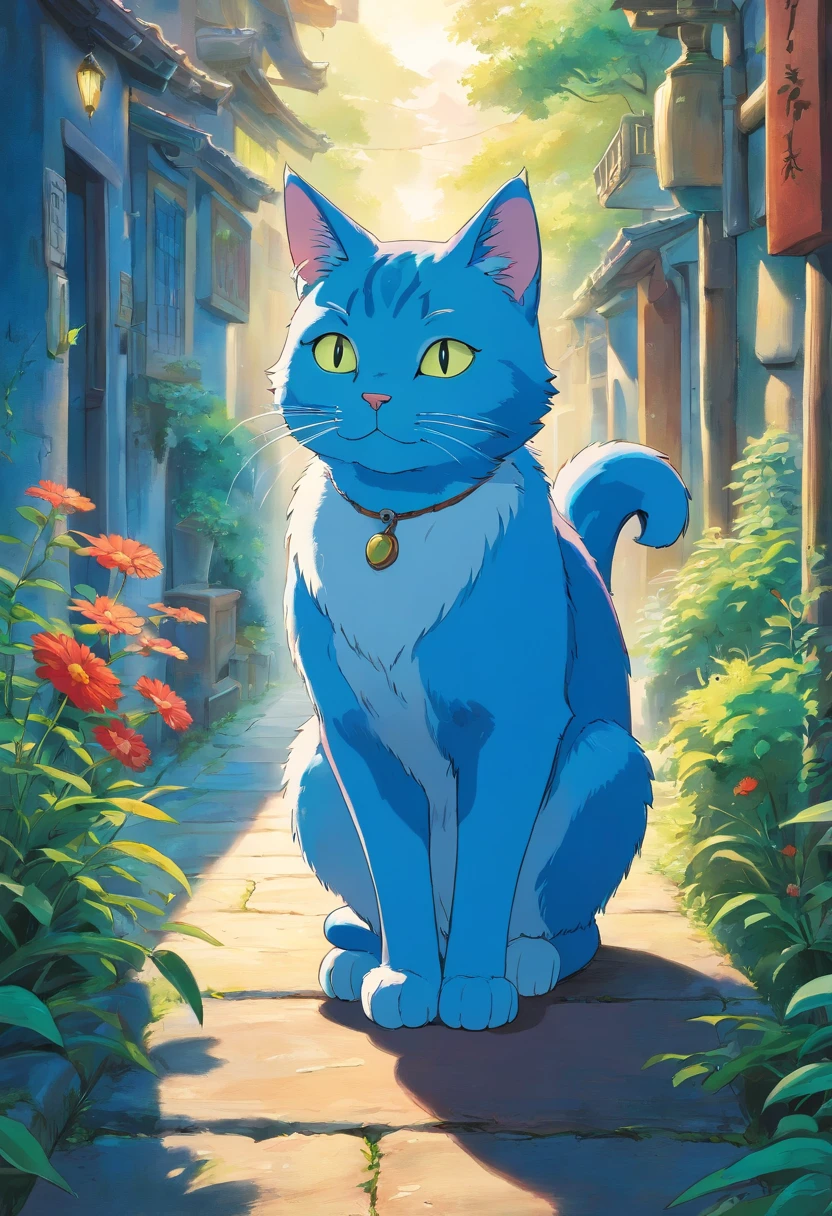 Blue cat