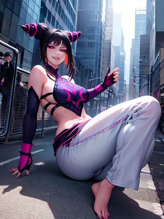 (((han juri))) ((street fighter)) (((enormes tetas))) 8k,((cuerpo completo))(((Amazing tits)))caliente, hermosa,((Hornie)), (((una chica))) 8k, hiperrealista todo como un motor irreal trazado de rayos render ((estilo humano hiperealista)),(((Empty dark background))). hiperrealista todo como un motor irreal trazado de rayos render estilo humano realista ,(((Empty dark background)))., Suavemente iluminado, Intimo exquisito detalle, foco nítido, intrincadamente detallado, rewarded photography, small-catchlight, bajo contraste, alta nitidez, facial-symmetry, profundidad de campo, cinematic background, Renderizado del motor irreal, Imagen central, dream-like, Suavemente iluminado, intimo, imagen de cuerpo completo ,cuerpo completo,((tetona)),((piernas torneadas)) perfect ass ecchi