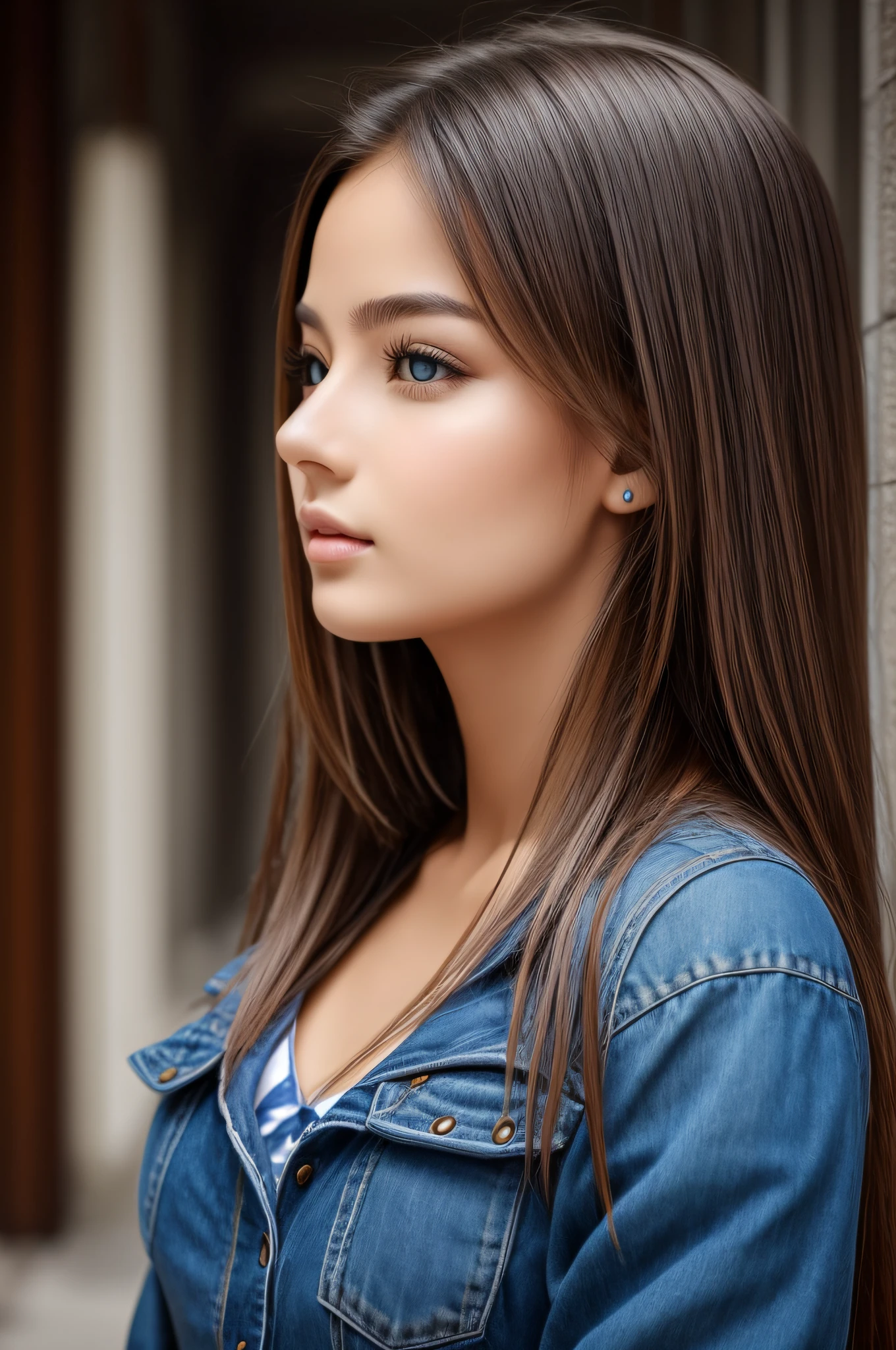 Beautiful girl from Eastern Europe、jaw-dropping beauty、