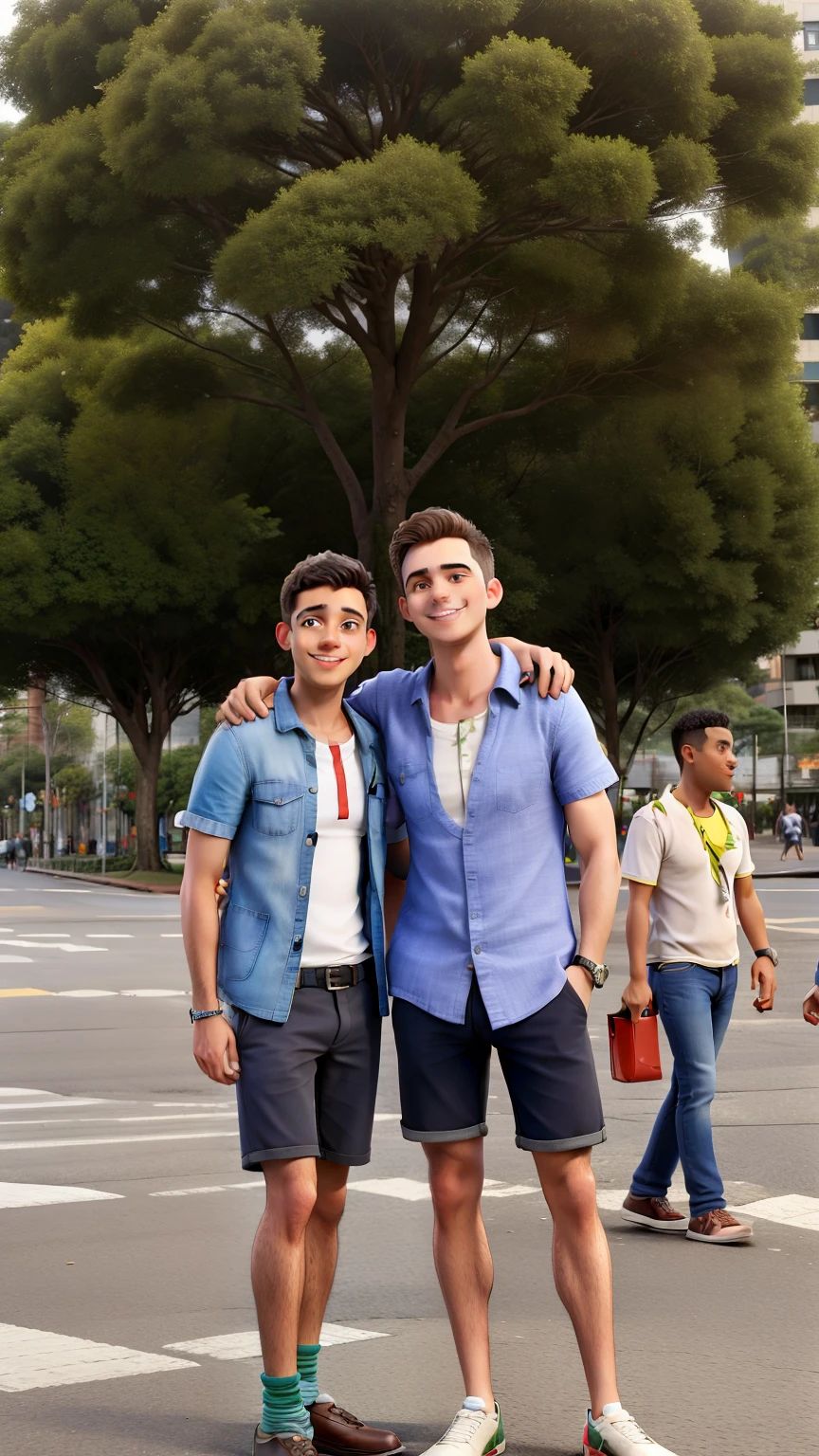 a gay couples in Sao Paulo