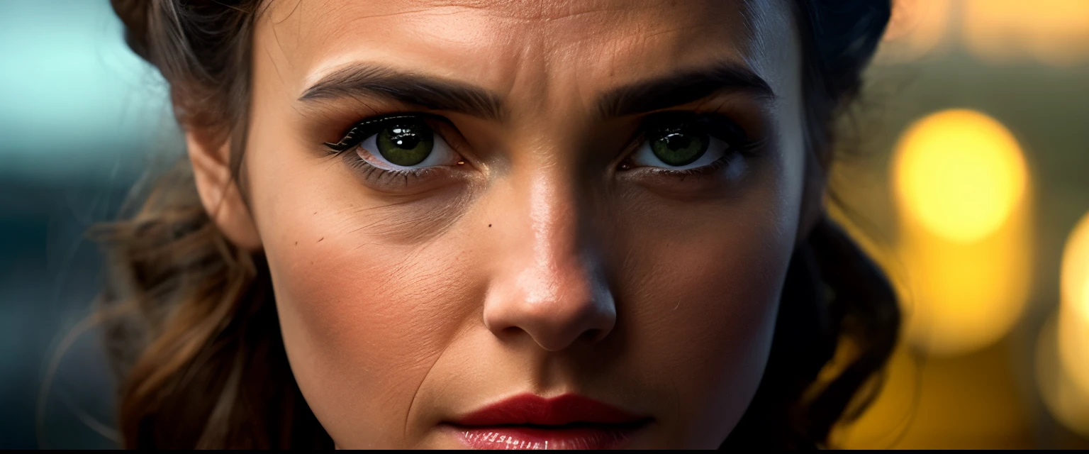 Woman with a face, on which there is a line, Attractive sci-fi face, Markings on the face, Face HUD, Sci-fi Face, Sci-fi Face, with runic tattoos on the face, Cinematic goddess close-up, rey, A ray of God on her face, Gal Gadot as Lord of Hell, Padmé Amidala, face shot