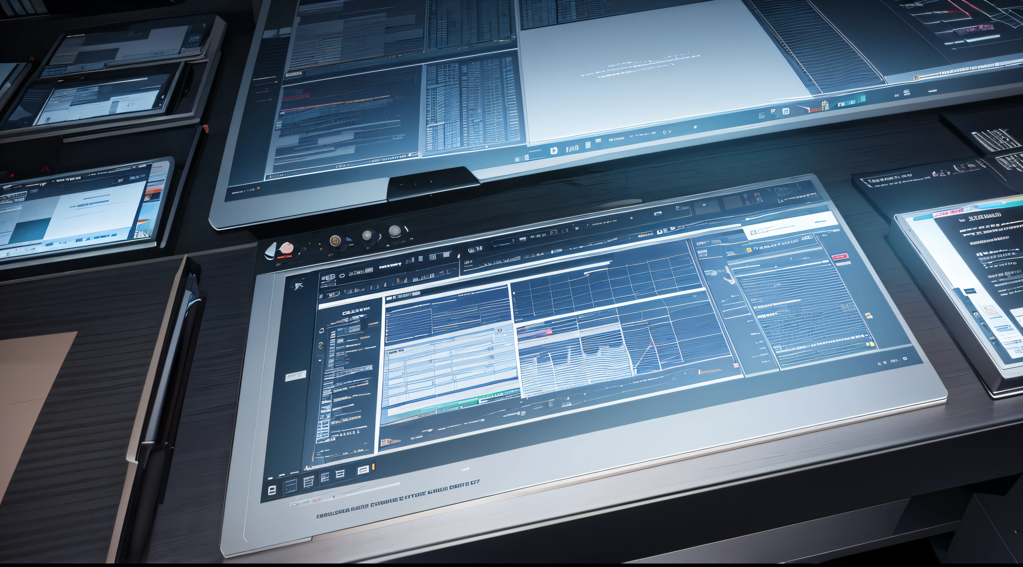 Engaging 3D visualization featuring stunning graphs、glinting