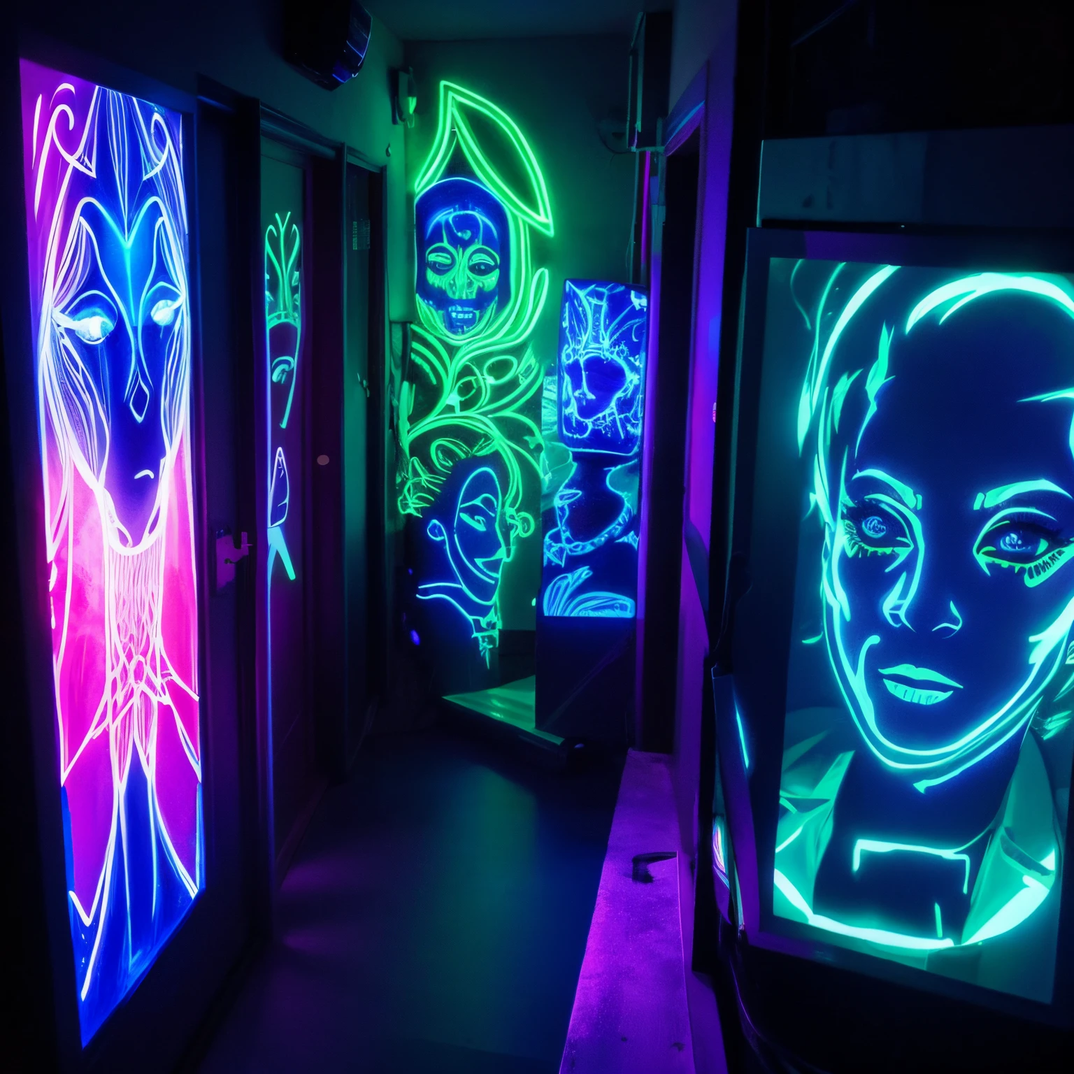 Black Light Art