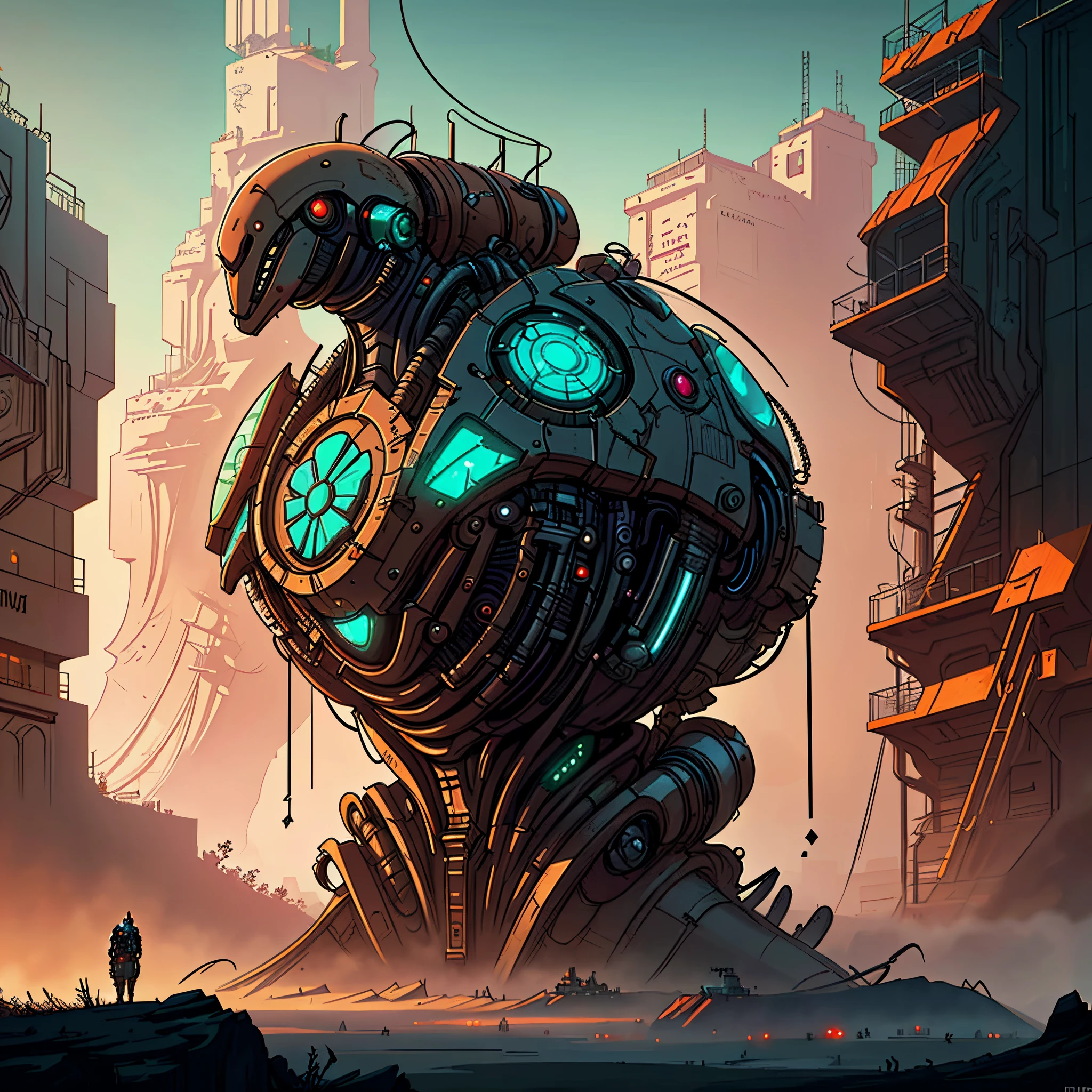 ((Need)), ((tmasterpiece)), (A detailed))， a peach tree but instead of peaches there's meat growing，cyber punk style，heavy metal style, Futuristic technology，Alien technology，Future cyberpunk，Surreal dreams，Surrealist art fantasy style，Epic digital fantasy art style，Art germ, Broken glass, Radiant light octane rendering is highly detailed