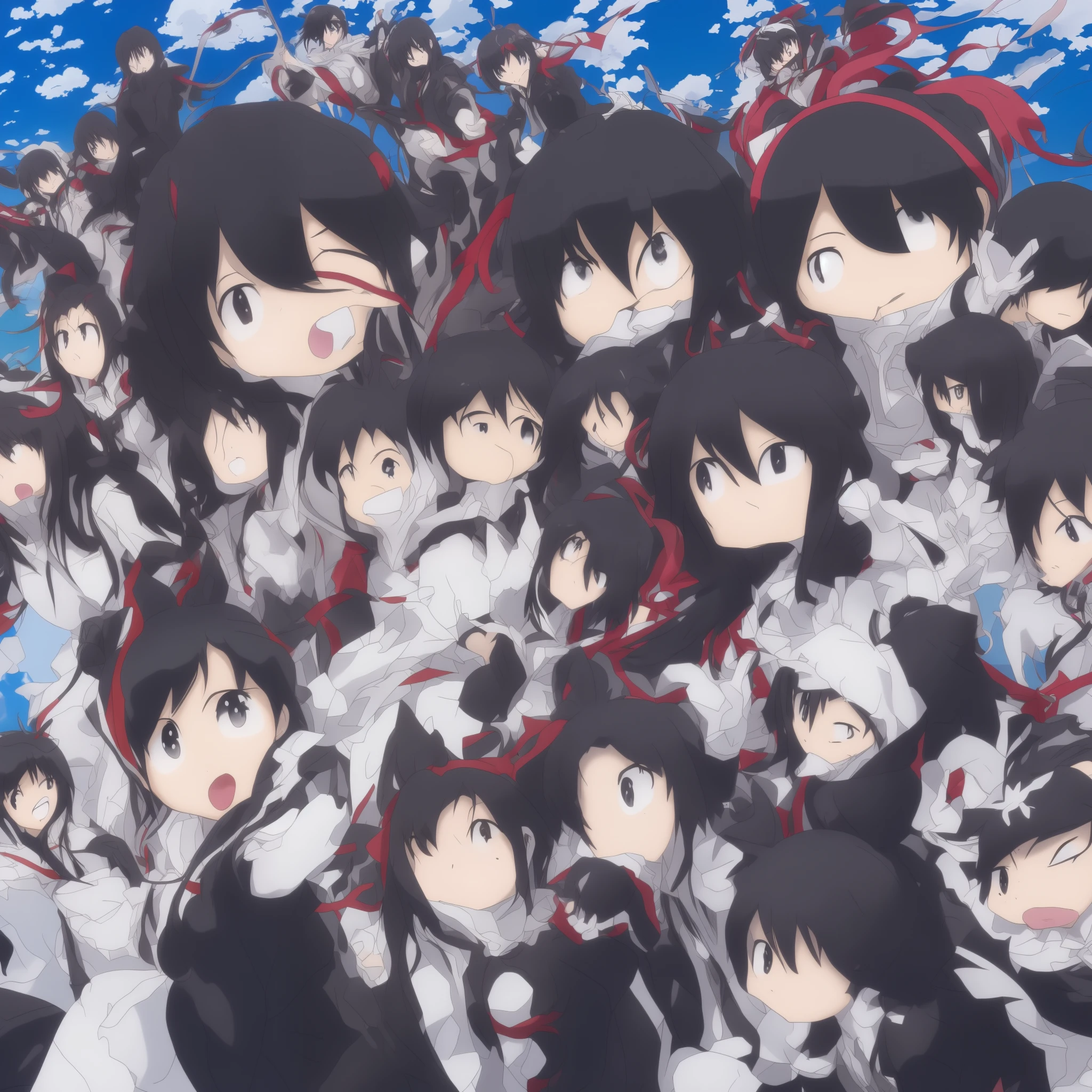 Pregnant Ryuko Matoi , begging