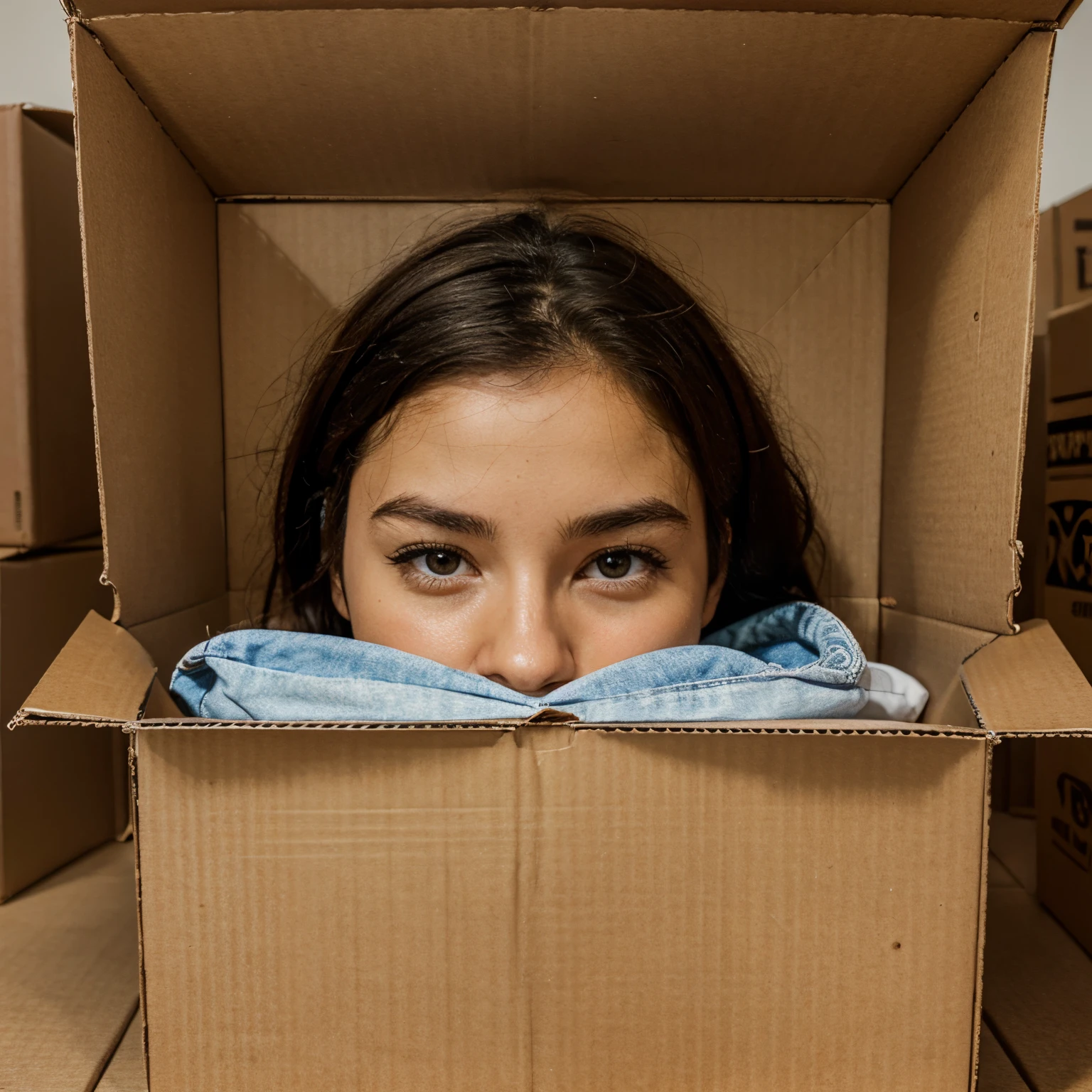 Face in a box 📦