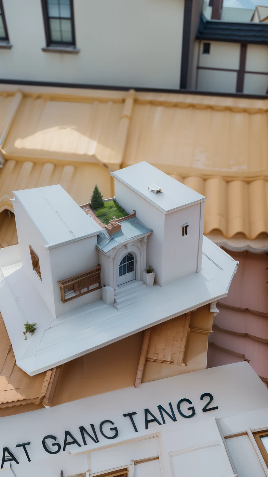Villa, roof