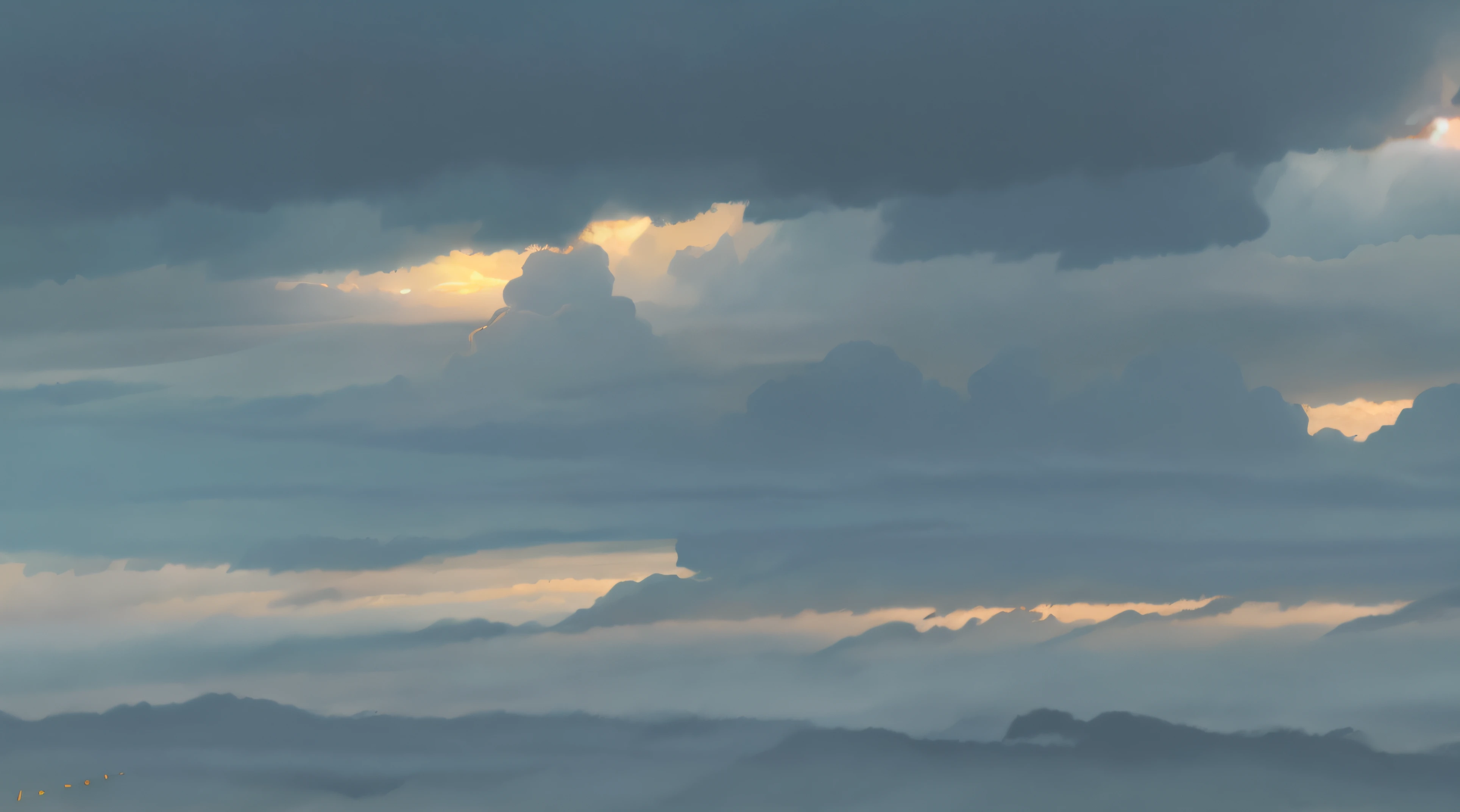 vapour, overcast clouds, sky before rain, (Illustration: 1.0), Epic composition, photorealistic lighting, HD detail, Masterpieces, Best Quality, (Highly Detailed CG Unified 8k Wallpaper)