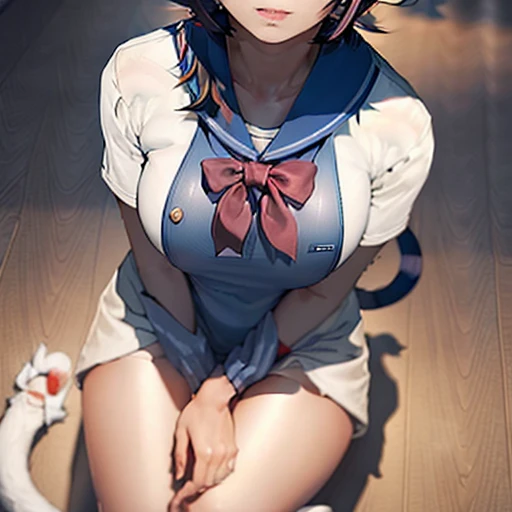 Men and women，cat ear，end，a sailor suit