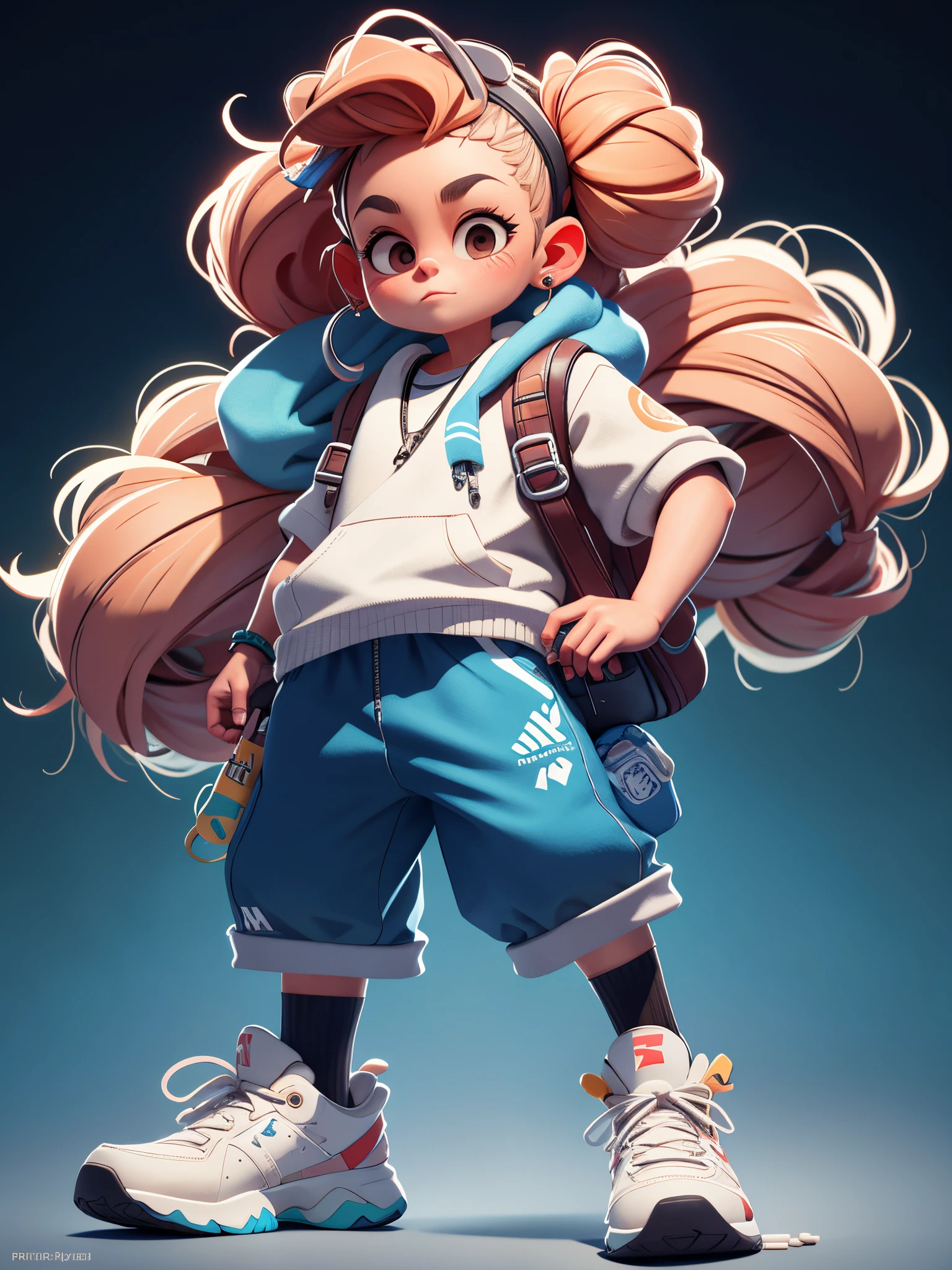 “(Best quality at best,4K,8K,A high resolution,tmasterpiece:1.2), cute girls, 詳細な目, Braided hair, Loose hair, sporty attire, modern accessories, ultra - detailed, actual, realistically:1.37, （HighDynamicRange,hyper HD,Studio lighting,Ultra-fine painting, Focus sharp, physically-based renderingt, Extremely detailed description, professional, Complicated details, a hologram, The background is clean and simple）”