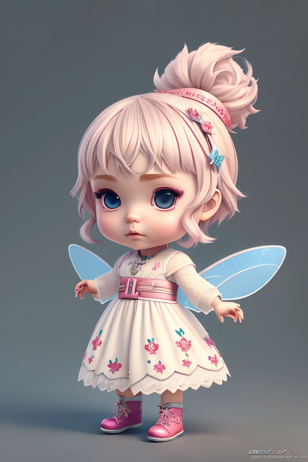 (cbzbb:1.25), portrait of cutest fairy illustration, artstation, CGI_Animation,