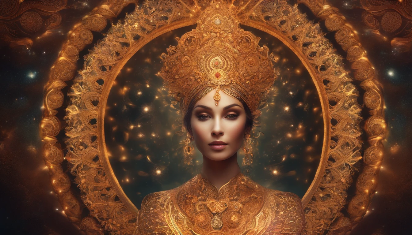 mandalas, Beautuful Women, Meditation and the spiritual world, Deities々Shine, Space Neural Networks,Very beautiful digital art, 4K highly detailed digital art, softly swirling magical energy,Magic Swirl,dreamlikeart, intricate ornate anime cgi style