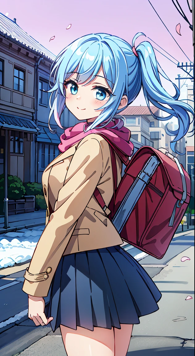 (Absurd realistic structure details),(High resolution complex and detailed text quality),(High-resolution microstructure,High Poly 3D Rendering Correction),Methods of geometry,Careful explanatory anatomy,

BREAK,



1 beautiful girl, 1 person,Solo,(Cute:1.5),(Chibi:0.6),(kawaii:1.5),(Lori:0.5),(17 years old girl),Very detailed,colourfull,highest details,Clear skin,Beautiful skin,Shy,Very detailed,colourfull,highest details,Clear skin,Beautiful skin,Shy skin,1 beautiful girl,{Heterochromia,blue eyess,verd s eyes:1.9},star eye silhouette, BREAK,(pale blue hair, Medium length:1.4),(Side Ponytail,A little curly hair,Single-sided twisted blade,Princess Cut:1.3),(cleavage of the breast,Large breasts,Beautiful , gleaming skin,Clear skin, Beautiful skin,(best quality face),(Top quality glowing eyes), (The best smile,Doya face:1.45),  BREAK (Pink Theme:1.4), (Vivid colors:1.3), ( Winter clothes,Long sleeves) (Skirt, Black skirt, Pleated skirt ), Miniskirt, (  coat ),School bag,Handbag,Shoulder bag,Effect of giving shine to hair, Soft smile, (Closed eyes:0.7), White coat,Looking at Viewer, Sparkle effect, random colored petals, Many petals, Fluttering petals, prismatic effects,

BREAK,(day), Standing,a closed mouth,(architecture, building, Choker, city, Cityscape, Outdoors, building, city,lamp post, Power lines, scarf, skyporn, Snow, Solo, utility pole, Winters:1.55), Waterfall,depth of fields,

 BREAK,wakame,wakame,wakame,(Cowboy Shot:1.4), 

BREAK,(Blurry background:1.3),(absurderes, hight resolution, Super Detail Art),cel shading,Clear Color, Lonely optical effect, Beautiful pictures, Bright glow, mystic atmosphere,(Close-up of girl:1.1), Mystical light particle effect,manga influence, clean line drawings,