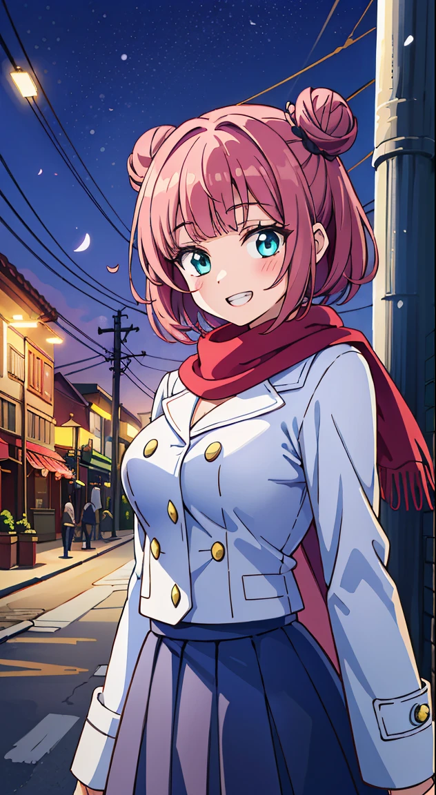 (Absurd realistic structure details),(High resolution complex and detailed text quality),(High-resolution microstructure,High poly 3 boobs boobs D rendering correction),Methods of geometry,Careful explanatory anatomy,
BREAK,
1 beautiful girl, (17 years old girl), 1 beautiful girl, (Cute:1.5), (Chibi: 0.8), (kawaii: 1.5), (Lori: 0.5), (17 years old girl), BREAK(Red hair, short-hair,2 hair buns,Blunt bangs:1.4),(:D,grin:1.3),BREAK,{Heterochromia,pale blue eyes,pale green eyes, Eye Highlights,The first hyperfine stars:1.5},star eye silhouette,(long eyelashes, Double eyelids:1.2),(de pele branca),BREAK,Clear skin,Beautiful skin, ,(best quality face),(Top quality glowing eyes), (The best smile,Doya face:1.45), BREAK (Pink Theme:1.4), (Vivid colors:1.3), ( Winter clothes,Long sleeves) (Skirt, Black skirt, Pleated skirt ), Miniskirt, ( coat ),School bag,Handbag,Shoulder bag,Effect of giving shine to hair, Soft smile, (Closed eyes:0.7), White coat,Looking at Viewer, Sparkle effect, random colored petals, Many petals, Fluttering petals, prismatic effects,
BREAK,(day), Standing,a closed mouth,(architecture, building, Choker, city, Cityscape, Outdoors, building, city,lamp post, Power lines, scarf, skyporn, Snow, Solo, utility pole, Winters:1.55), Waterfall,depth of fields,
BREAK,wakame,wakame,wakame,(Cowboy Shot:1.4),
BREAK,(Blurry background:1.3),(absurderes, hight resolution, Super Detail Art),cel shading,Clear Color, Lonely optical effect, Beautiful pictures, Bright glow, mystic atmosphere,(Close-up of girl:1.1), Mystical light particle effect,manga influence, clean line drawings,