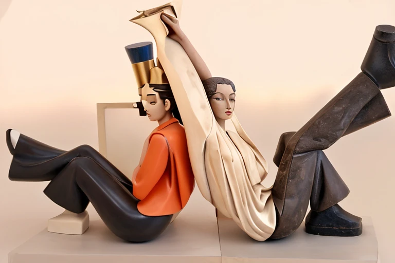 Brancusi style sculpture