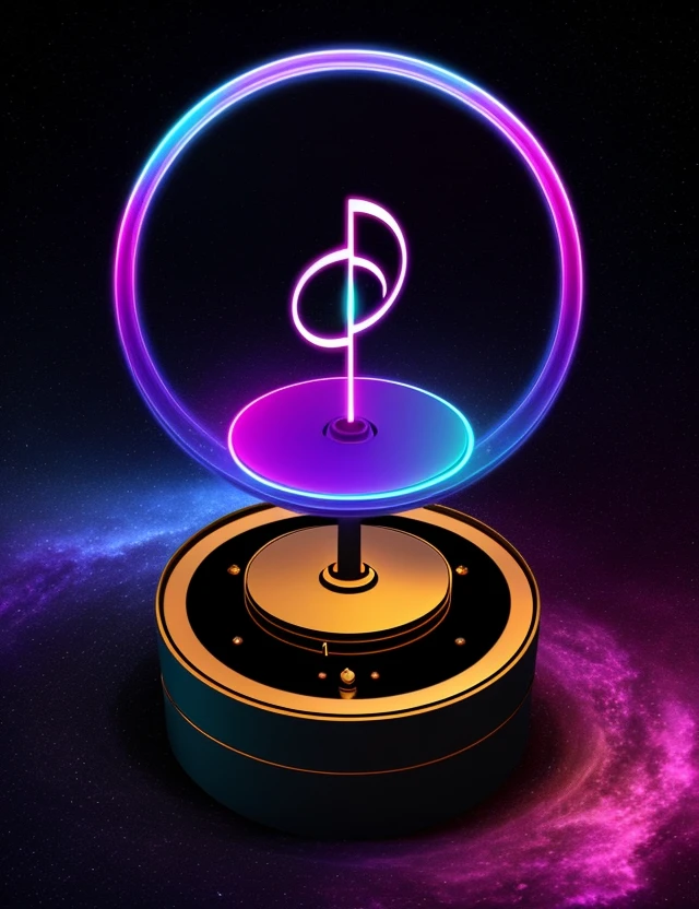 Create a logo for a music box named „Holowave-Soundsphere“