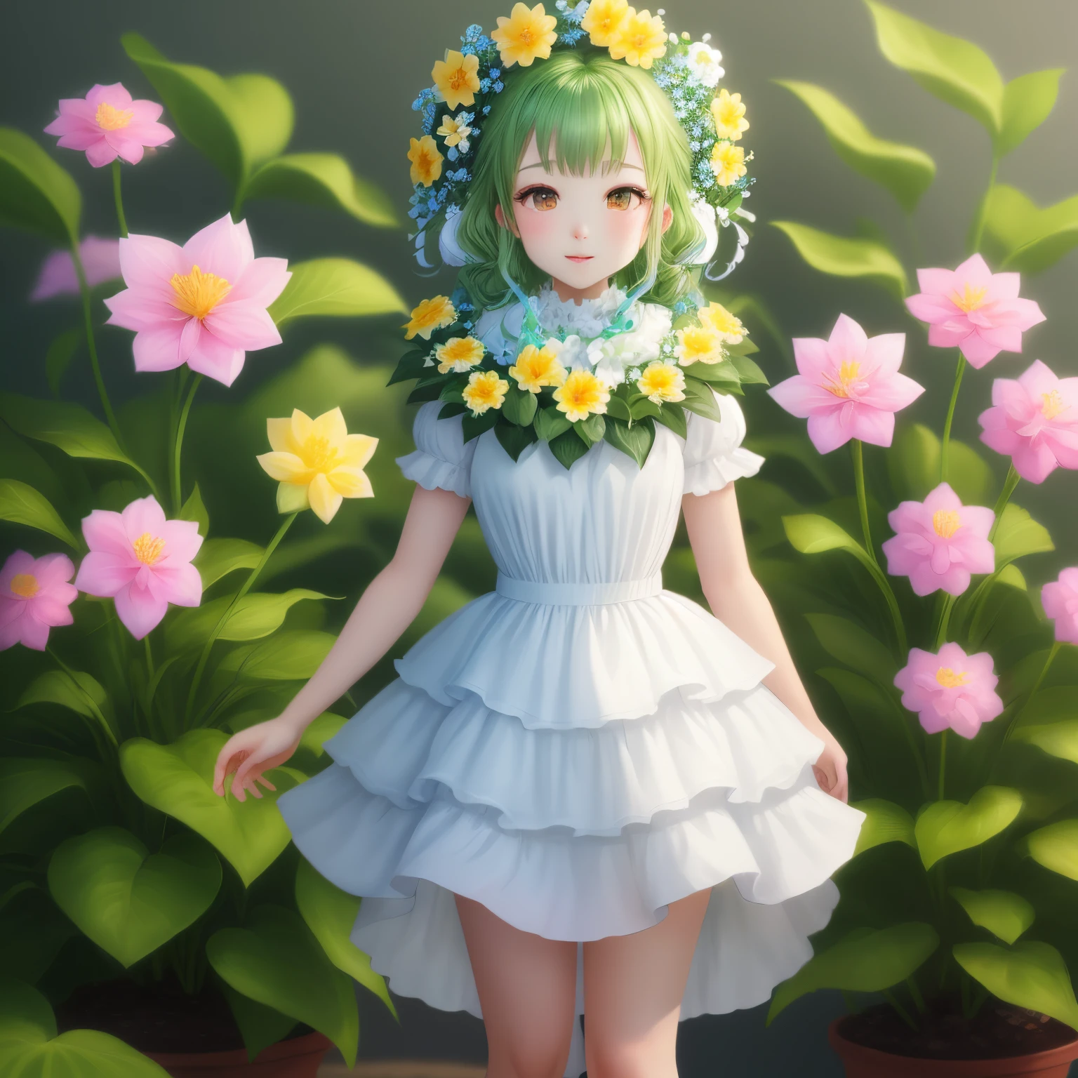 Make me flashy flowering plants