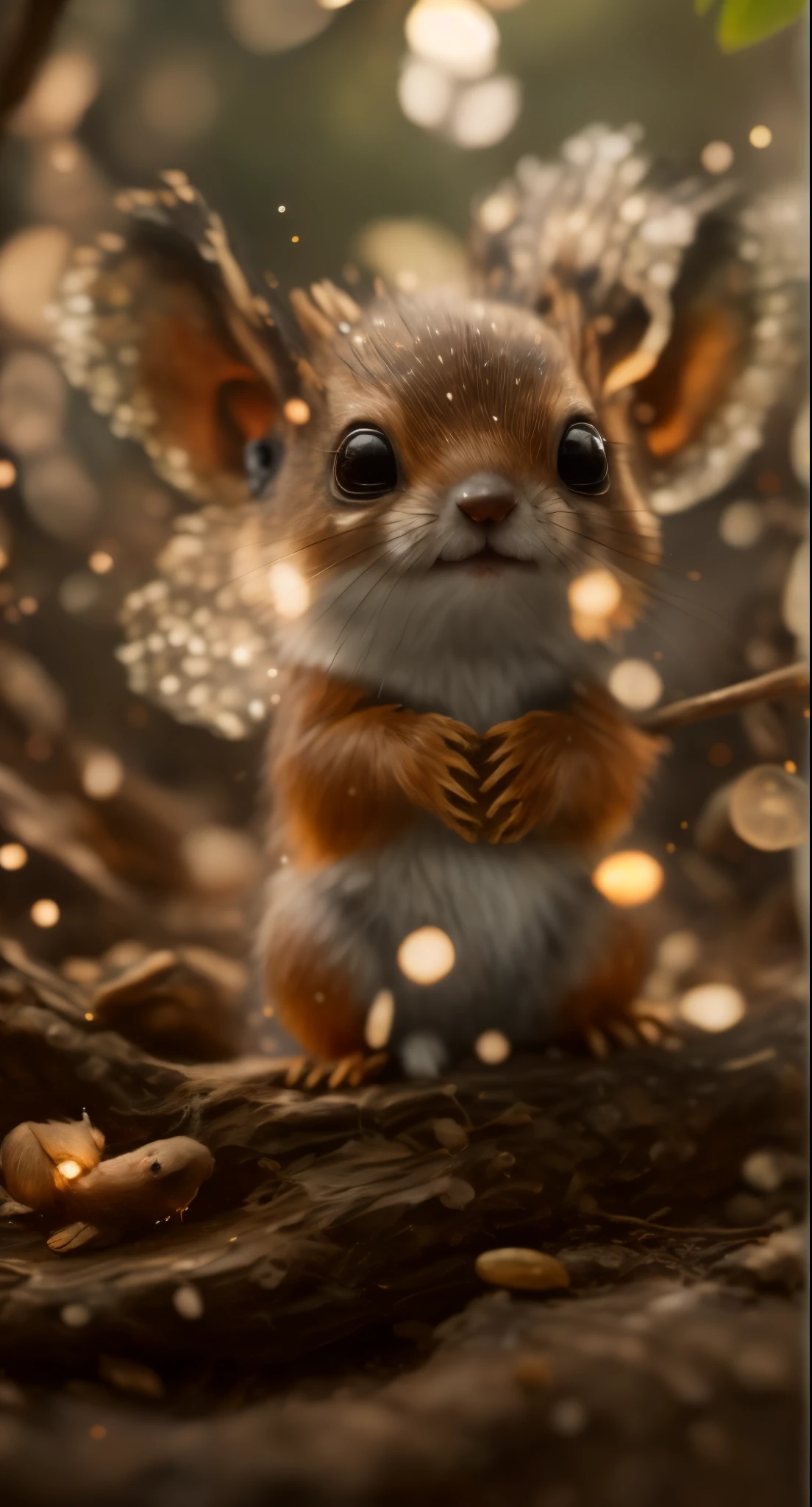 closeup angle of cute tiny little glowworms illuminating a bush, a detailed painting, cgsociety, detailed painting, artstation hd, high detail, cgsociety, photorealism, concept art, artstation hd, official art, bokeh, 真实感, Realism, Squirrel, tmasterpiece, Brad Jongsan walks in the jungle (Night of the Fireflies), (higly detailed: 1 1), rough face, natural skin, hiquality, NSFW, pretty eyes, (Detailed face and eyes), (s face: 1 2), tumult, Complementary, real-photo, ..PSD, Lightweight Film Photography, sharp-focus, contrast lighting, Detail Skin, high resolution 8k, Crazy detailing, Realistic, professional photo of a, 8K UHD, dslr, soft light, hiquality, film grains, Fujifilm XT3
