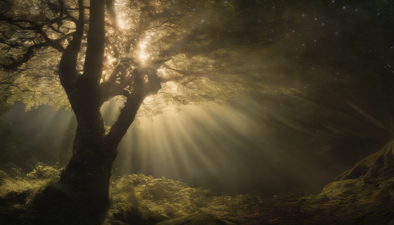 Diving Into The Ether Flowing with The Eternal Soul Through Vibration of love, everything is connected, Flowing energy, Spiritual, divine, dreamlike, cosmic, concept art, mind blowing, feminine beauty, god, pineal gland, dreamlikeart
