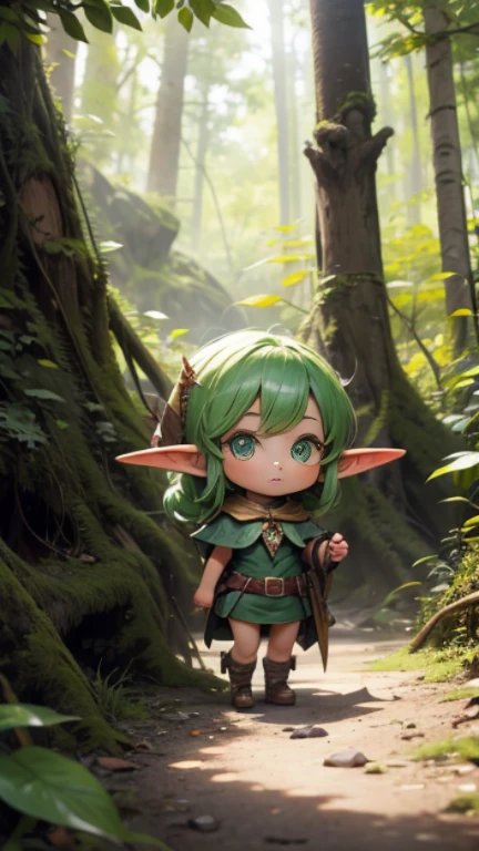 Chibi Elf Girl, Explorer