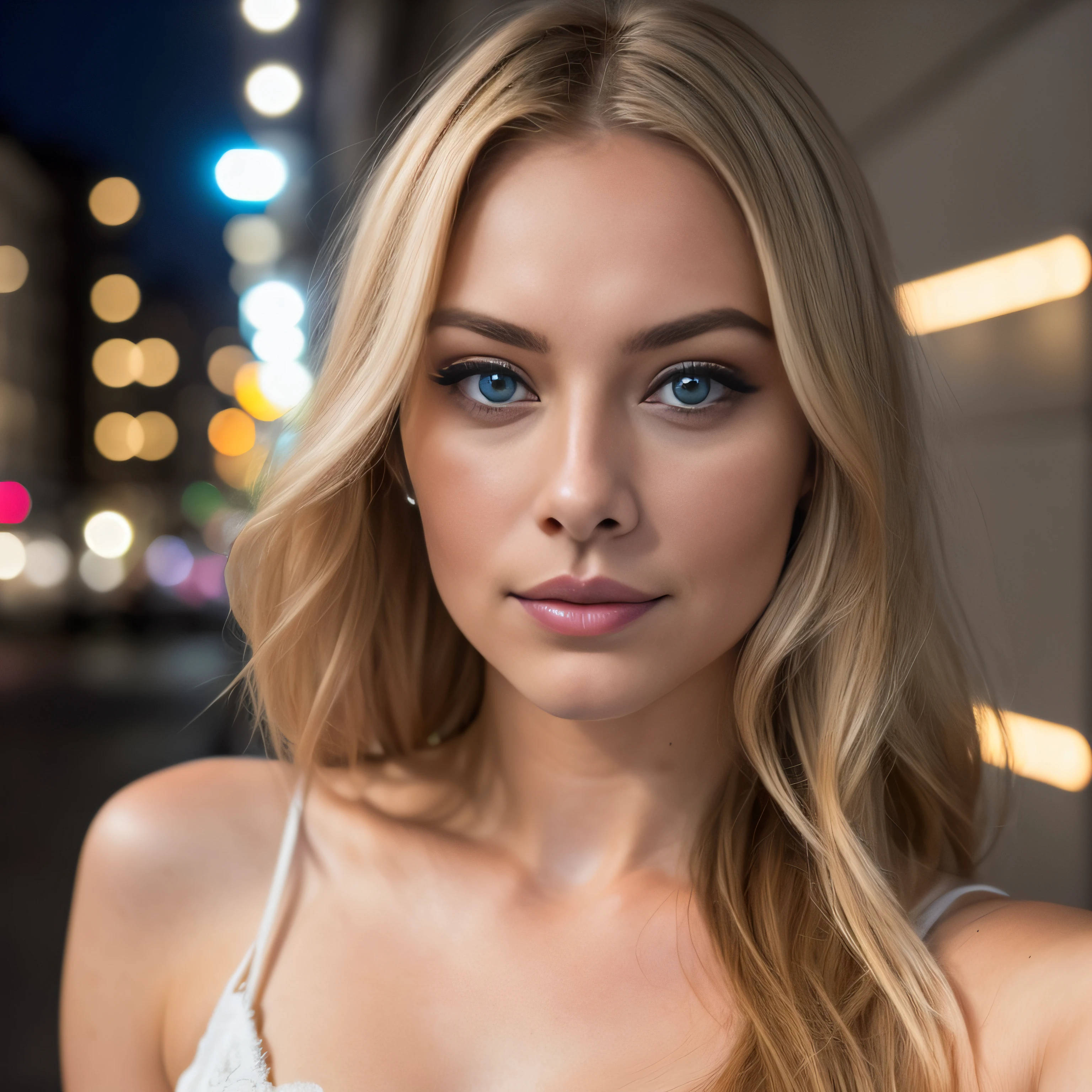 deep blue eyes