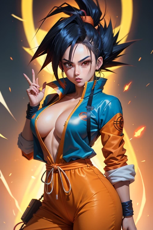 Estilo hacker de Goku