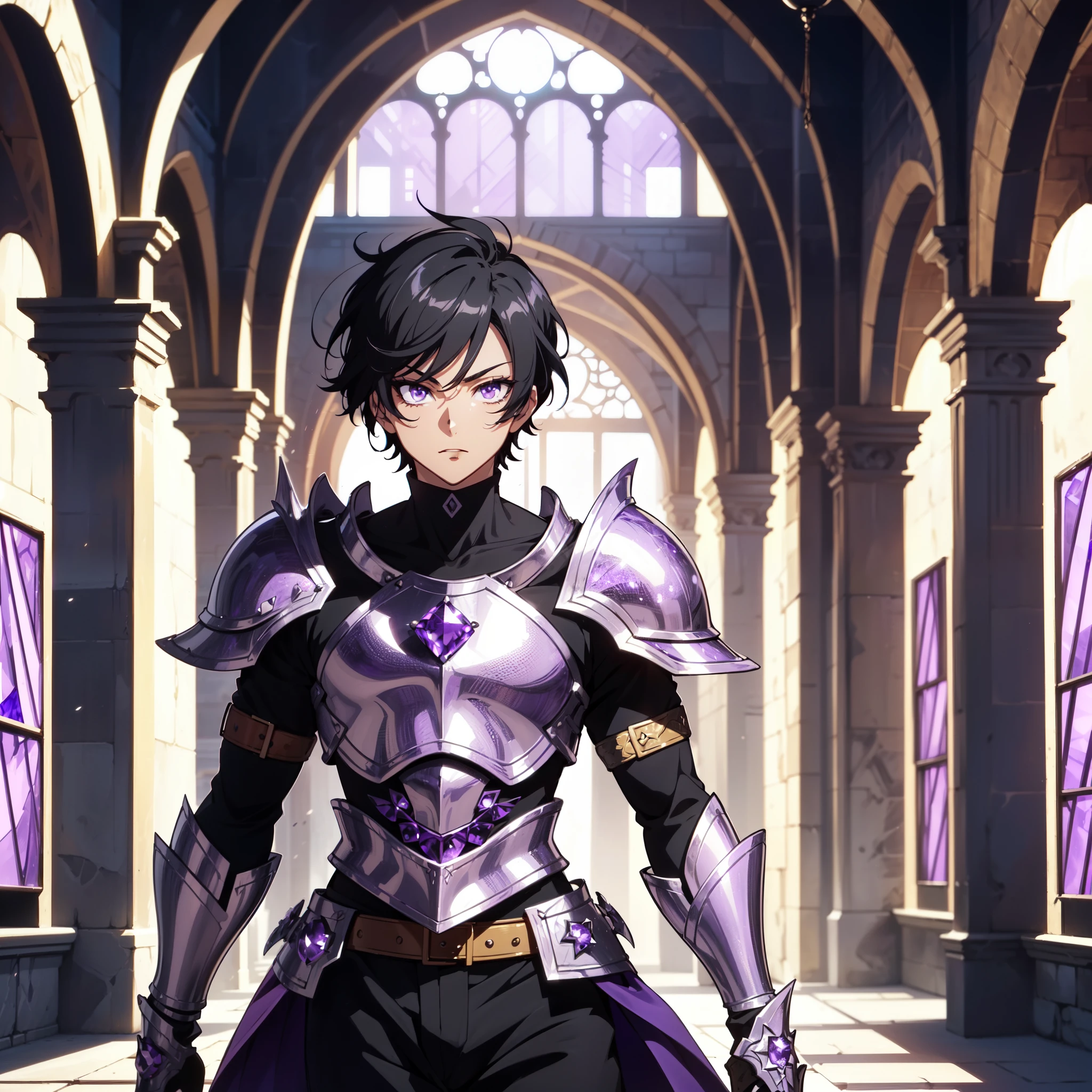 128K Ultra High Definition,
128K Ultra High Quality,
128K Ultra High Resolution,
Best Definition,
Best Quality,
Best Resolution,
Perfectly Detailed,
Perfectly Designed,
Extremely Detailed,
Extremely Designed,
Hyper Detailed,
Hyper Definition,
Hyper Quality,
Hyper Resolution,
Masterpiece,
(((Anime))),
Body Shot,
(((Boy))),
Handsome,
Muscular Body,
(((Black Short Hair))),
(((Purple Eyes))),
(((Hyper Detailed & Perfectly Designed With Ultra High Quality Purple Amethyst Warlord Armor))),
(((Inside Of Medieval Royal Palace Background Scenery))),