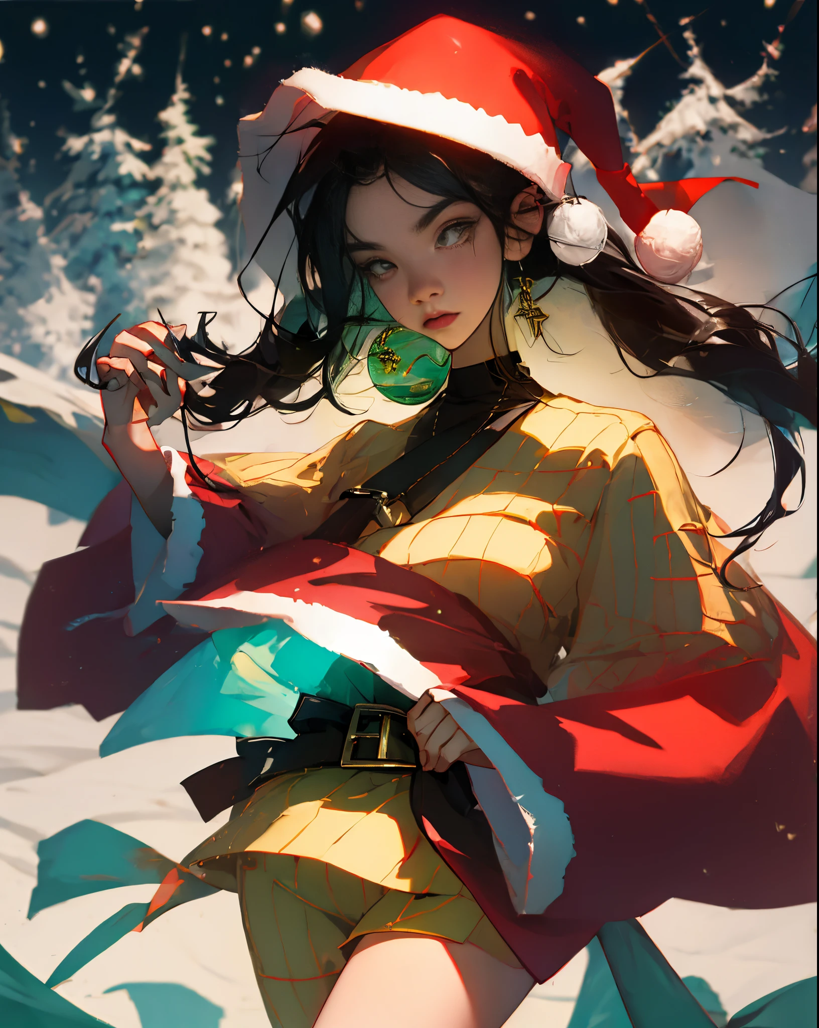 flu santa soccer mom