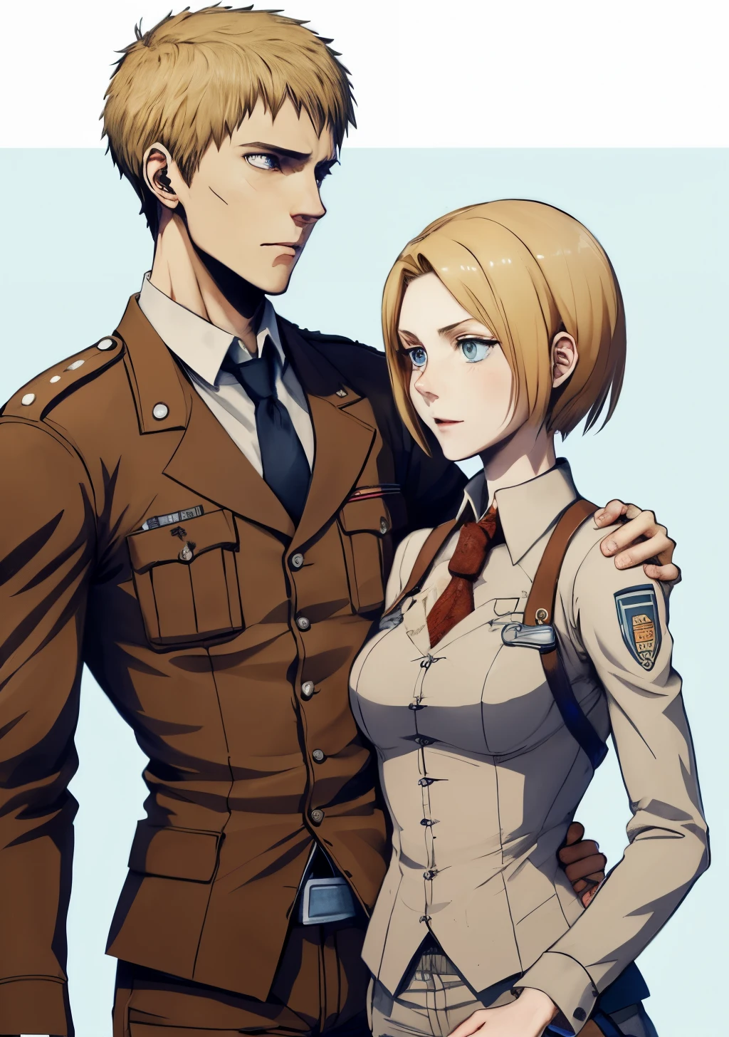 Annie Leonhart and Bertolt Huber
