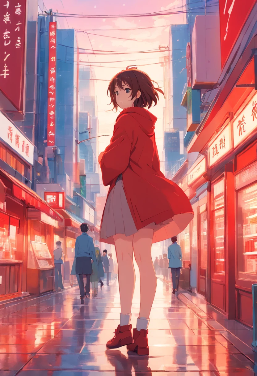 Beautiful red calendar,date,Markers,No Man,Bright colors