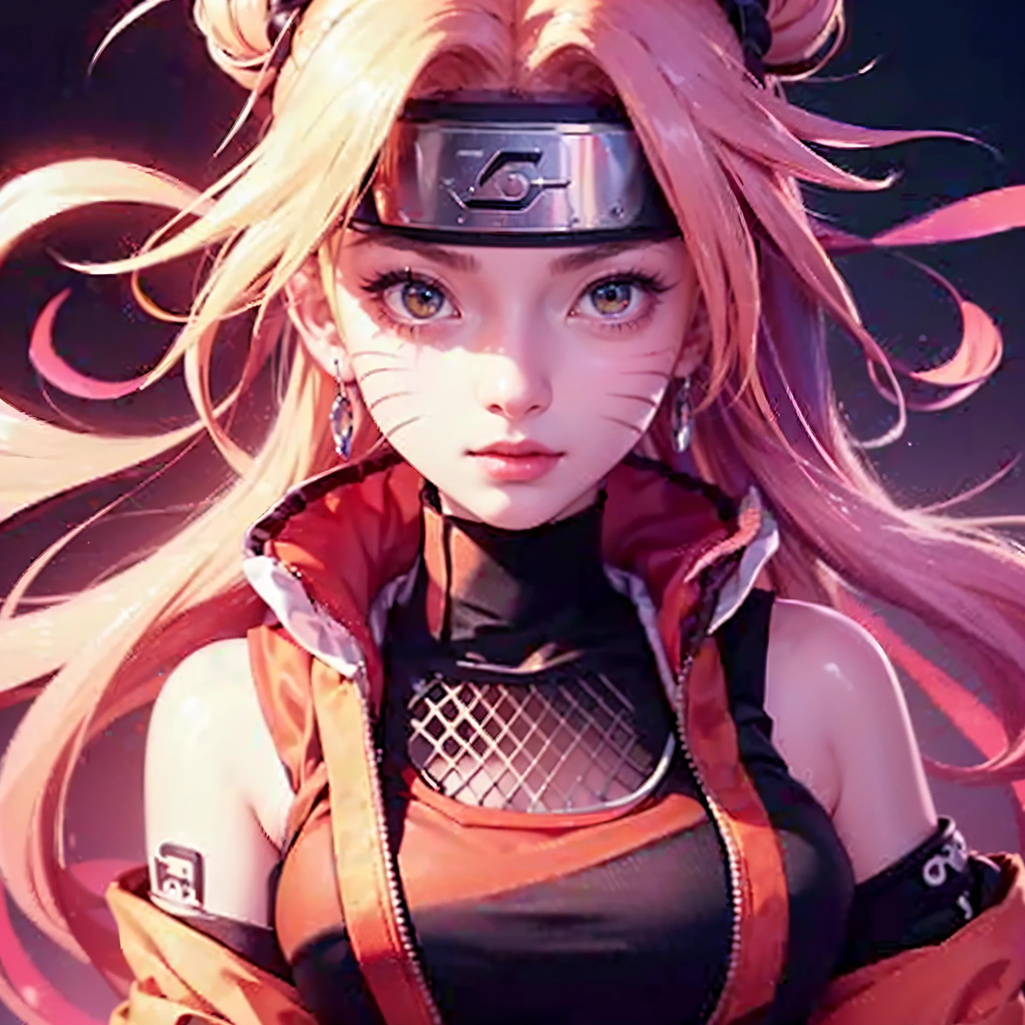 generate Naruto from naruto anime, best quality, masterpiece, 1girl, (solo:1.1), raytracing, ultra detailed, 8k wallpaper, wide hips, tsundere face, large breast, ninja headband. (long hair:1.1),yellow hair, ((blue eyes)), looking at viewer, collarbone, orange  kimono, cleavage, female, at ramen shop, eating ramen. cat whiskers cheek, (masterpiece, best quality:1.2),(8k,highres,RAW photo,realistic,photo-realistic:1.3),(detailed skin texture,detailed cloth texture,beautiful detailed face:1.25),professional lighting,photon mapping,beautiful soft light,radiosity,physically-based rendering,model shoot style, model shoot style, (extremely detailed CG unity 8k wallpaper), full shot body photo of the most beautiful artwork in the world, complex 3d render ultra detailed, looking at viewer, 18 yo, wet hair, real human skin, vibrant details, hyperrealistic, beautiful, octane render, 8k, best quality, masterpiece, an extremely delicate and beautiful, extremely detailed ,CG ,unity ,wallpaper, (realistic, photo-realistic:1.37),Amazing, finely detail, masterpiece,best quality,official art, extremely detailed CG unity 8k wallpaper ,extreme detailed eyes, (perfect face), shiny skin, colorful, highest detailed, vibrant colors, ultra high res, (high contrast), intricate, lens flare,