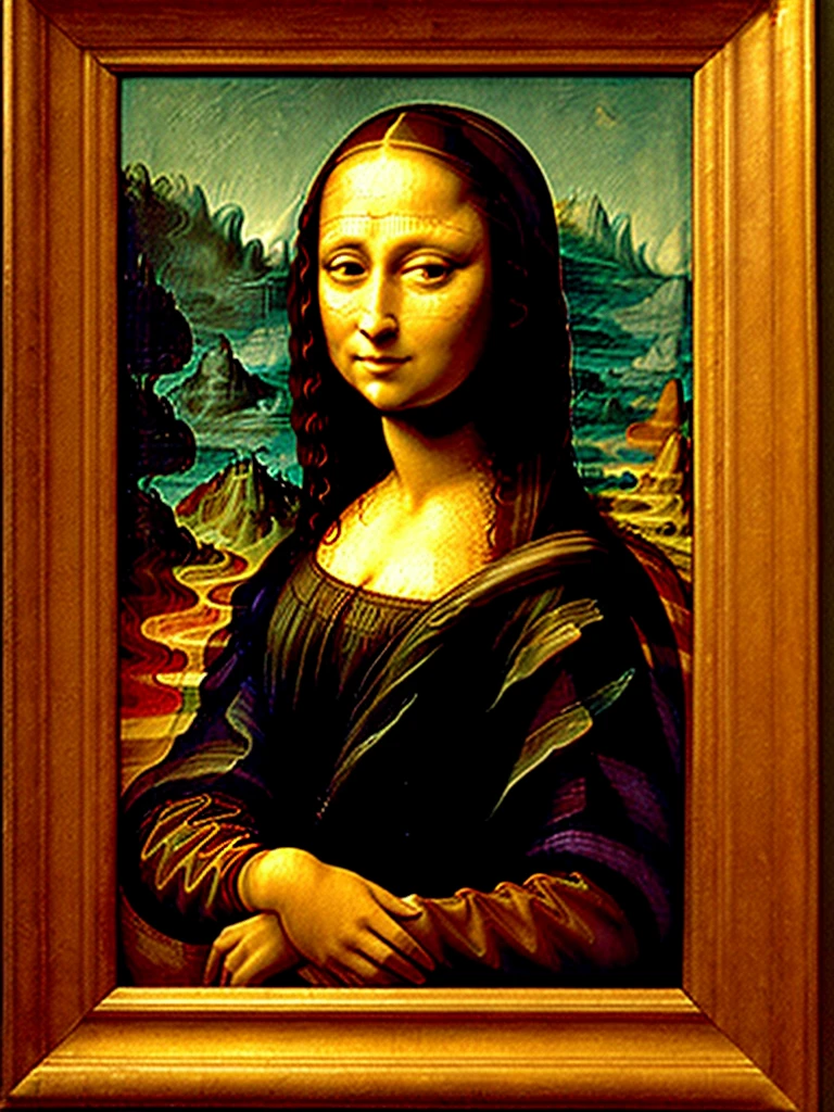 Mona Lisa painting