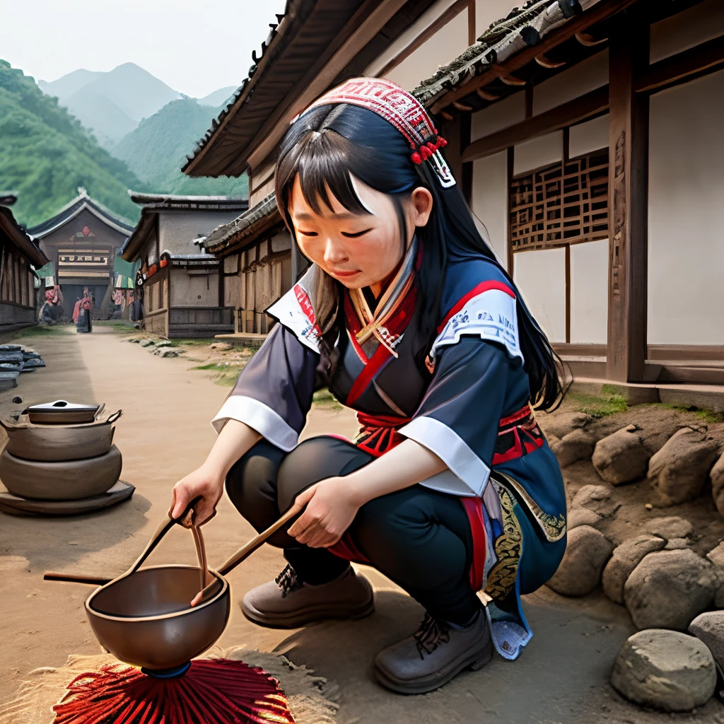 Guizhou Intangible Cultural Heritage - Miao Village Construction Skills of Diaojiaolou