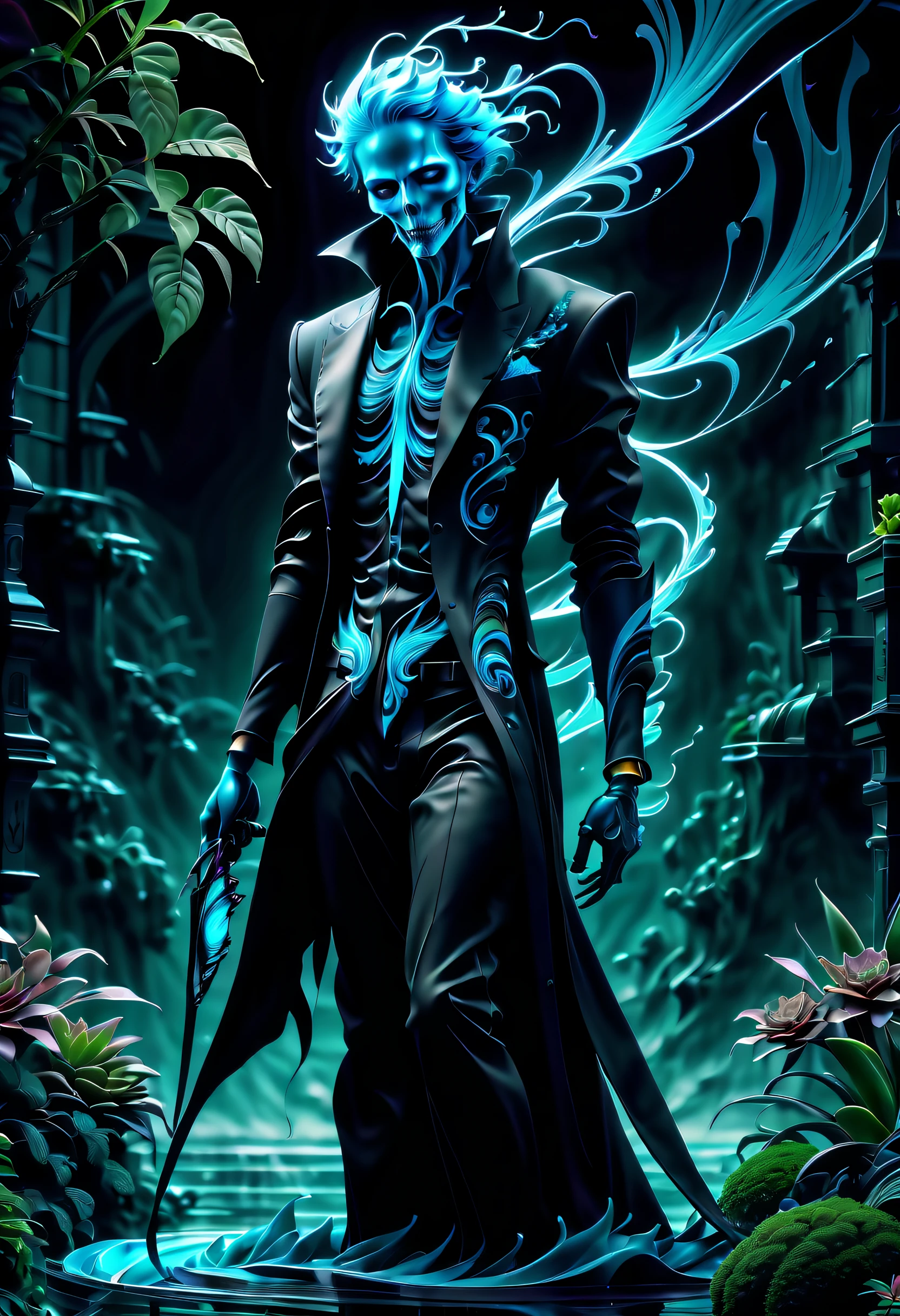 (((dark cyan black_Light painting with dazzling detail and texture art:1.3))), (((beautiful gothic horror、It's a Grim Reaper that has been holding for a long time.。_large Scythe:1.3))), (((1 piece of swallowtail butterfly with plenty of glittering scale powder:1.2))), (((To a juicy planet:1.3))), (((Seamless insane fusion design:1.4))), great atmosphere pose, (((Black_Light style with great rendering:1.4))), (((Illustration of different styles of top and bottom art:1.3))), (((Under the dark_Color_Water tornado due to upper radiation and release:1.6))), All capture beautiful details Black_light glow, (((beautiful detail black_light_Shine and dim glow behind:1.3))), Mysterious beauty, elegant twist, Swirls and sparkling glass, Dim lighting, (((high contrast resolution:1.1))), (((Delicate touch:1.5))), (((pop splash succulent neon_Hazy glow_garden background details:1.1))), (((Intricate details:1.3))), (((fantasy fairy illustration:1.2))), matte paint, mezzotint, detailed gouache painting, heavy stroke mix, ((Eternity and dark fantasy wishes:1.1)), (((Exquisitely clear details:1.4))), (((true masterpiece:1.4))), UHD drawing,