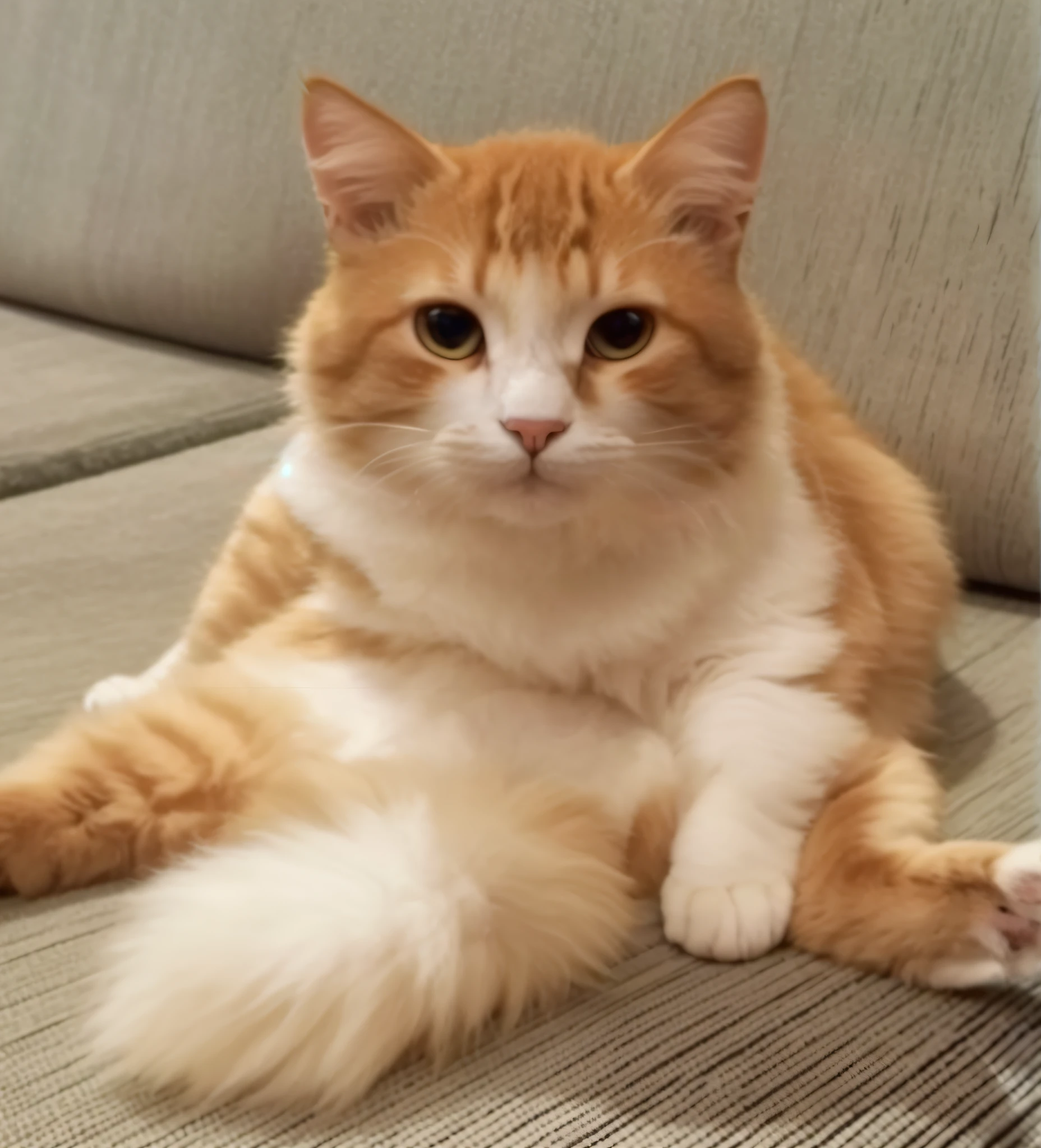 felino, ultra realista, muito detalhada, pelos macios, muito realista, imagem ultra HD, qualidade, olhos azuis, gato, felino, muito realista, pelo macio, detalhes insanos