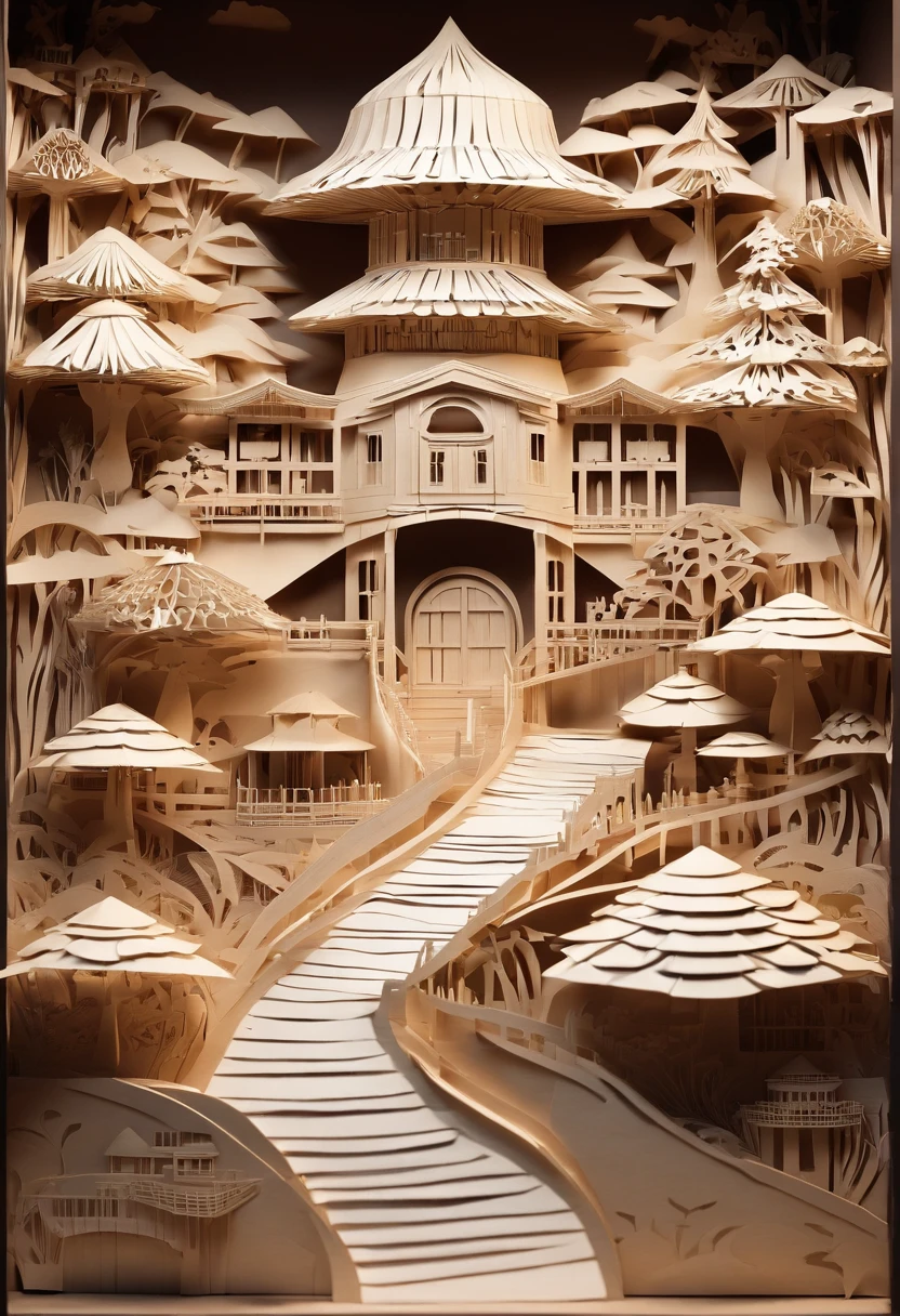 Fat Mushroom farm, heaven, centric design, organic castle, farmstead