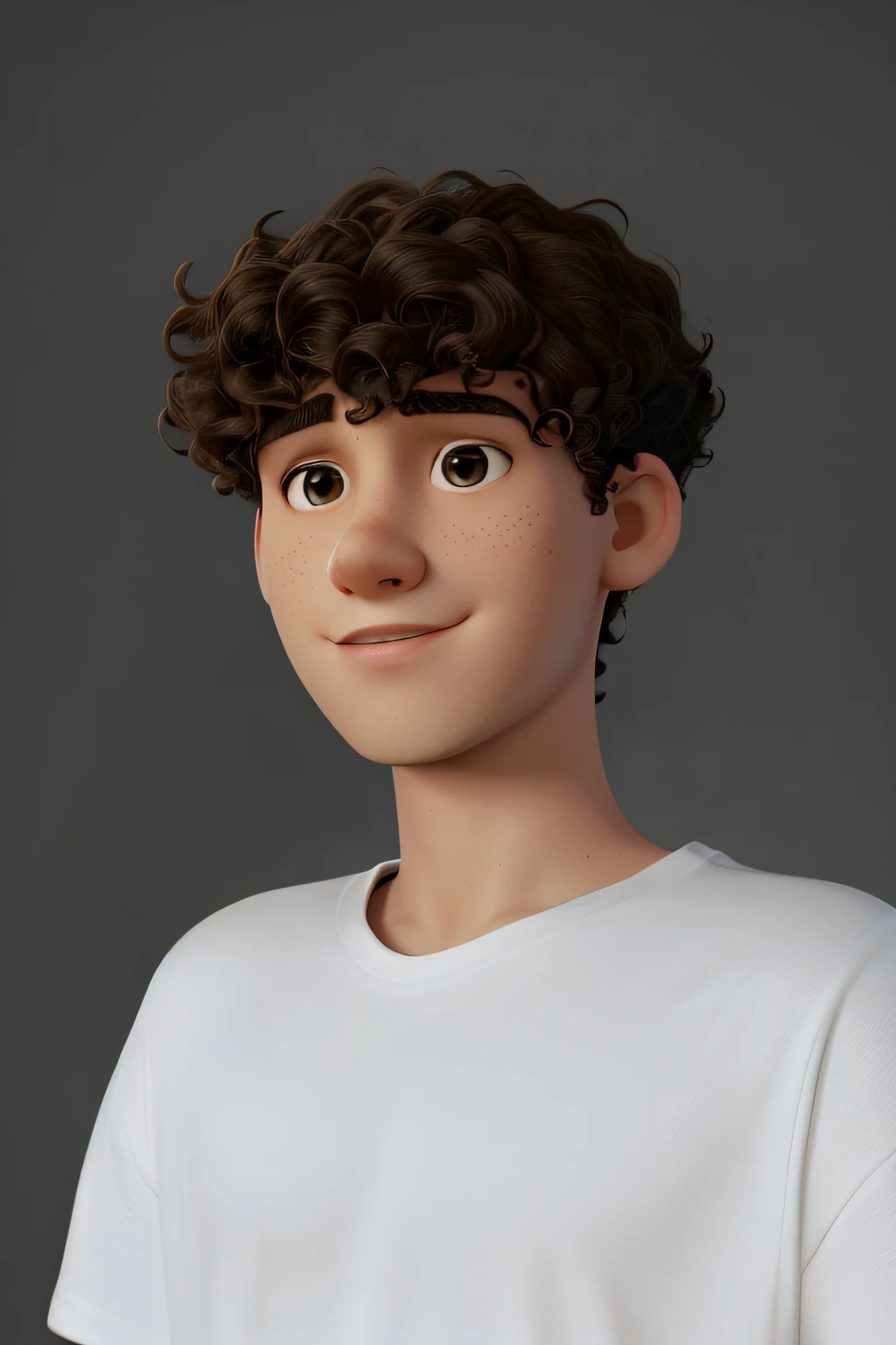 arafed young man with curly hair and white shirt posing for a picture, headshot photograph, headshot portrait, acting headshot, halfbody headshot, headshot profile picture, headshot photo, portrait of 1 5 - year - old boy, high quality portrait, character headshot portrait, portrait a 1 5 - year - old boy, kacper niepokolczycki