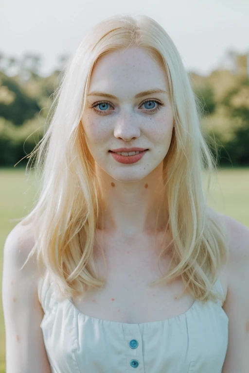 dbwl woman with ((many huge beauty marks on her) pale white skin)
, SFW,
(( ( (full body portrait)) ) ) , natural ( (pale light blonde eyelashes) ), wearing a dress, blue eyes, sexy, beauty,
pale white skin with ((many huge round beauty marks)) , (light pale blonde eyebrows), natural light blonde, (detailed pale white skin),
in frame, happy, sharp focus,
detailed, smile, outdoors, sunny, high resolution, photograph, RAW photo,