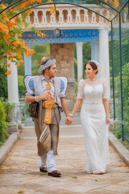 High quality image. Lovely couple.