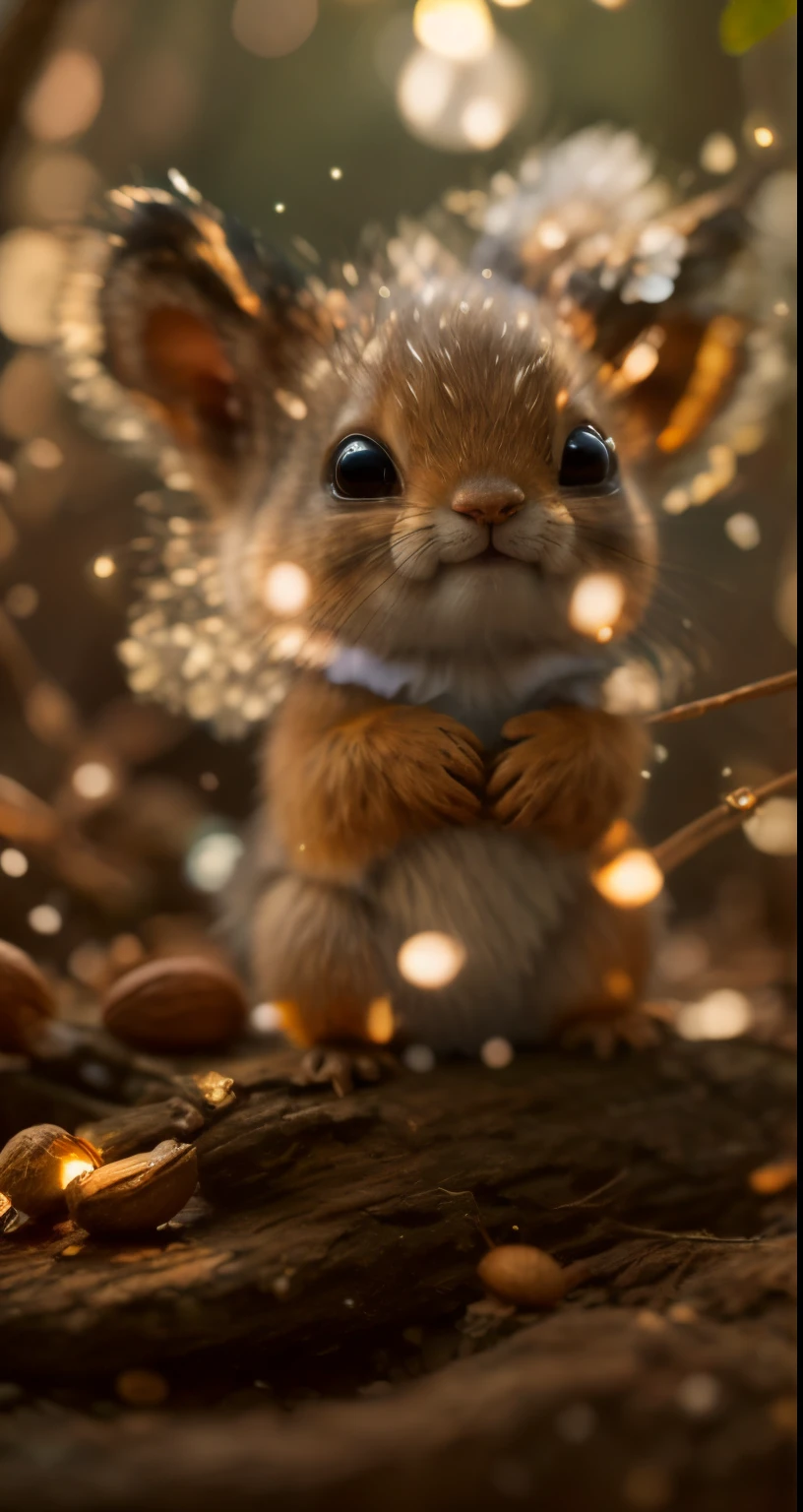 真实感, Realism, Squirrel, ears with tassels, in lari nut, acorn, tmasterpiece, Brad Jongsan walks in the jungle (Night of the Fireflies), (higly detailed: 1 1), rough face, natural skin, hiquality, NSFW, pretty eyes, (Detailed face and eyes), (s face: 1 2), tumult, Complementary, real-photo, ..PSD, Lightweight Film Photography, sharp-focus, contrast lighting, Detail Skin, high resolution 8k, Crazy detailing, Realistic, professional photo of a, 8K UHD, dslr, soft light, hiquality, film grains, Fujifilm XT3