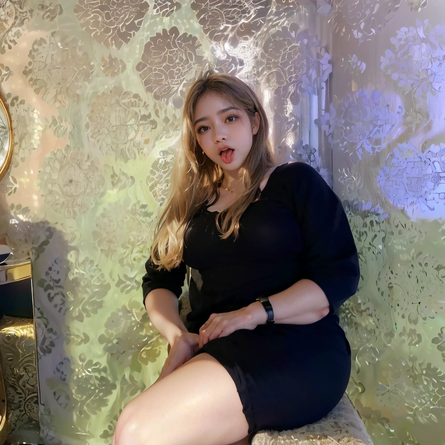 masutepiece、qualidade superior、8K、Mulher japonesa jovem e bonita de pele clara、(((((cara de choro、Com uma cara muito zangada e com rugas entre as sobrancelhas、Com uma careta)))))、((((Instrutor esportivo、Use um moletom com capuz e calcinha de renda)))、((((Open your mouth to the fullest、stick your tongue out a little))))、((cortes de bob))、looking at the camera、Beleza Transcendente、pintas sob os olhos、((Mulher magra、mulher delicada))、((Interior com luz natural、Escrita Profissional、Deite-se na cama、Deitado de costas))、pele luminosa、Bumbum grande、(the breasts are large)、(Eu amo caras)、Flutuar、Eu sou 、Senso de verdade、(R -18)、maduro、((tre anatomicamente correto))、pele detalhada、sem maquiagem、fundo simples、buceta coberta