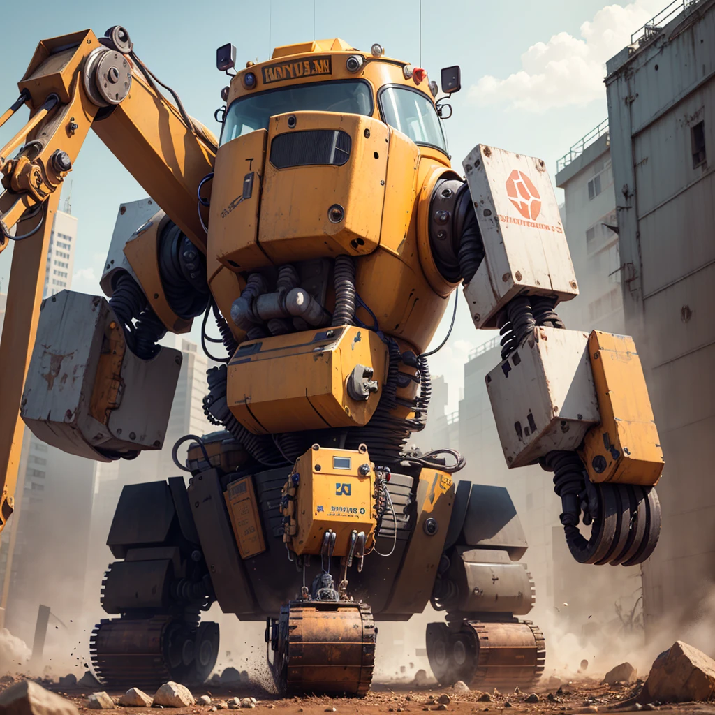 heavy equipment robot