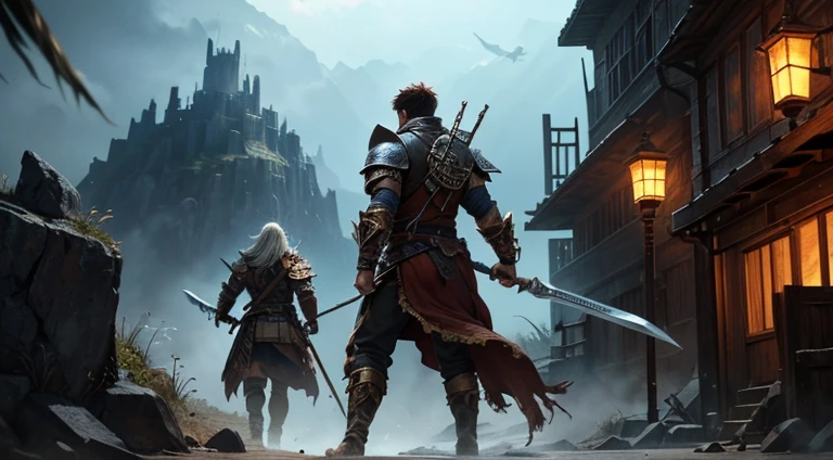 Design a formidable warrior character with a compelling backstory. This warrior hails from a distant land and possesses unique skills and weapons. Consider their physical appearance, including armor and weaponry, and infuse the character with a sense of strength, resilience, and honor. Uncover the narrative behind their journey, exploring the challenges they've faced and the motivations that drive them. Whether it's a mystical realm or a post-apocalyptic future, make this warrior a central figure in a gripping tale of courage and determination.