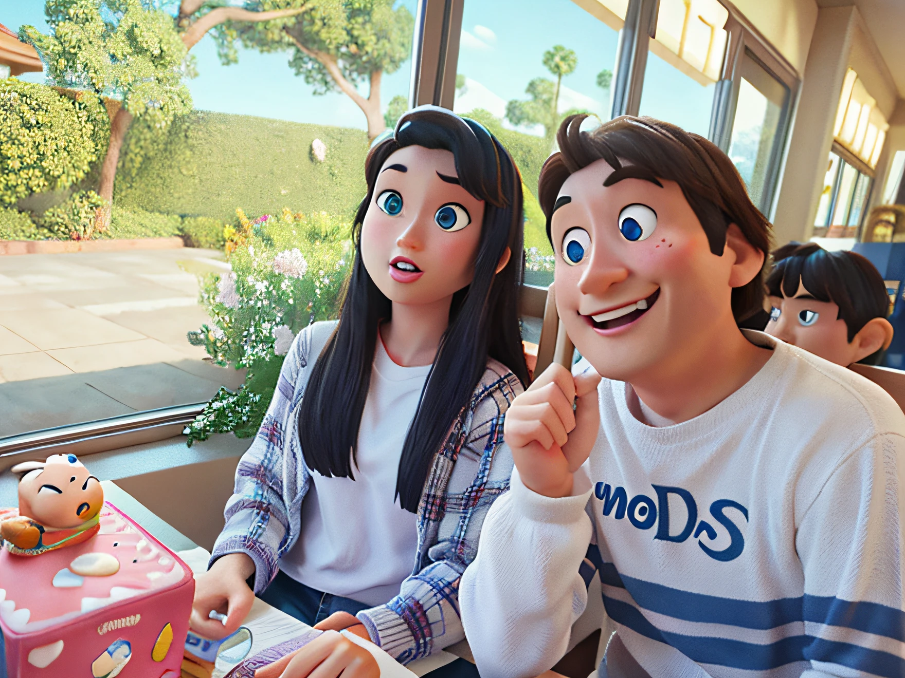 realistic disney pixar.4d image