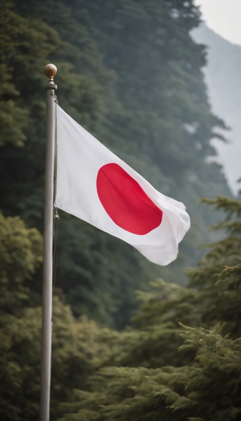 the Japan flag,JapanFlag,Hyperrealistic,Hyperdetailed,realistic,masterpiece,best quality,ultra realistic,High Detail,<lora:AsiaFlags01-000002:1>,Cinematic Lighting,in winter,rain,rainy days,cloudy,city,cityscape,street,