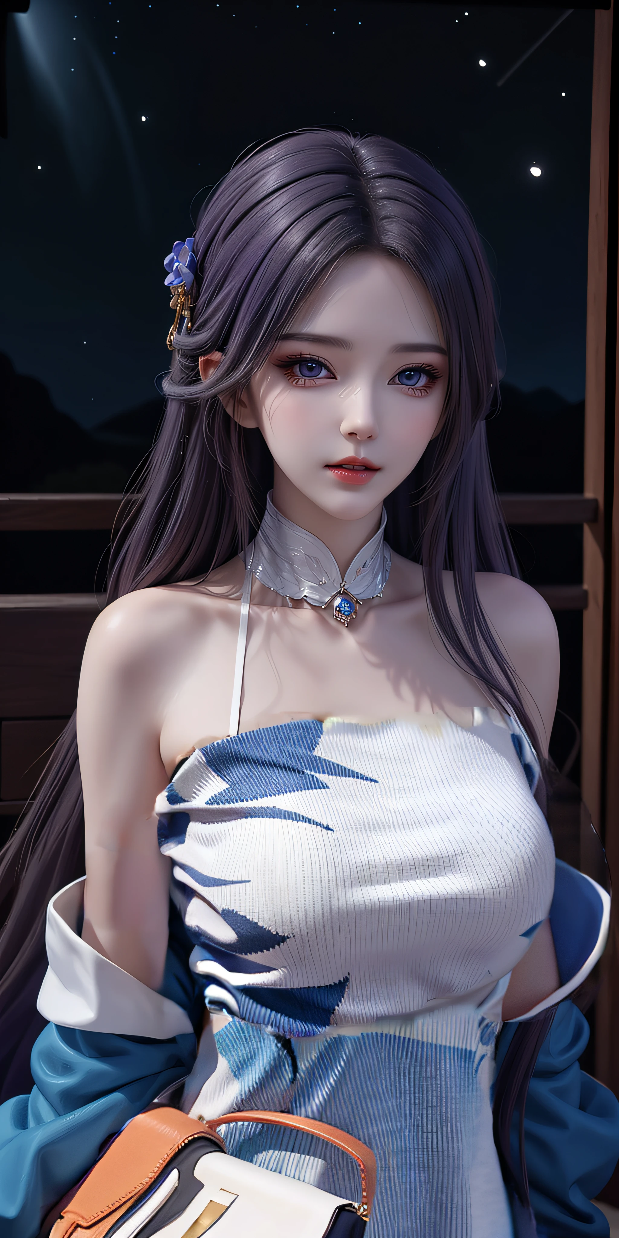 ((realisticity: 1.2)), ((best resolution: 8K UHD)), best quality,masterpiece,highres,cg,
((1 super detailed and super realistic girl)), ((very beautiful queen dazzling, super realistic, and super detailed)), long hair, ((super realistic and super detailed dress)), solo, ((super realistic, super beautiful, gorgeous and super detailed jewelry)), ((super beautiful, super realistic and super detailed dark blue and golden yellow dress)),
((super beautiful, super realistic, super detailed diamond filled earrings)),
  ((super beautiful, super realistic and super detailed diamond filled hair ornament)), ((super beautiful upper body, super beautiful, super realistic and super detailed)), ((big breasts: 2.5)), 
((super grand, super realistic and super detailed royal palace backgroun))
((super beautiful, super beautiful, super realistic and super detailed hair bun)), ((super beautiful, super realistic and super detailed blue hair)),
candid, Photograph, high resolution, 8k,Bokeh,