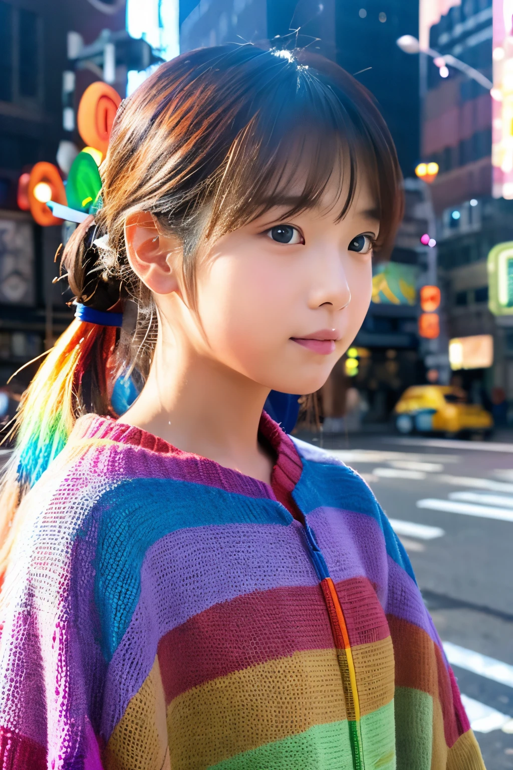 机器人、mirai、Inorganic、Rainbow color、newyork