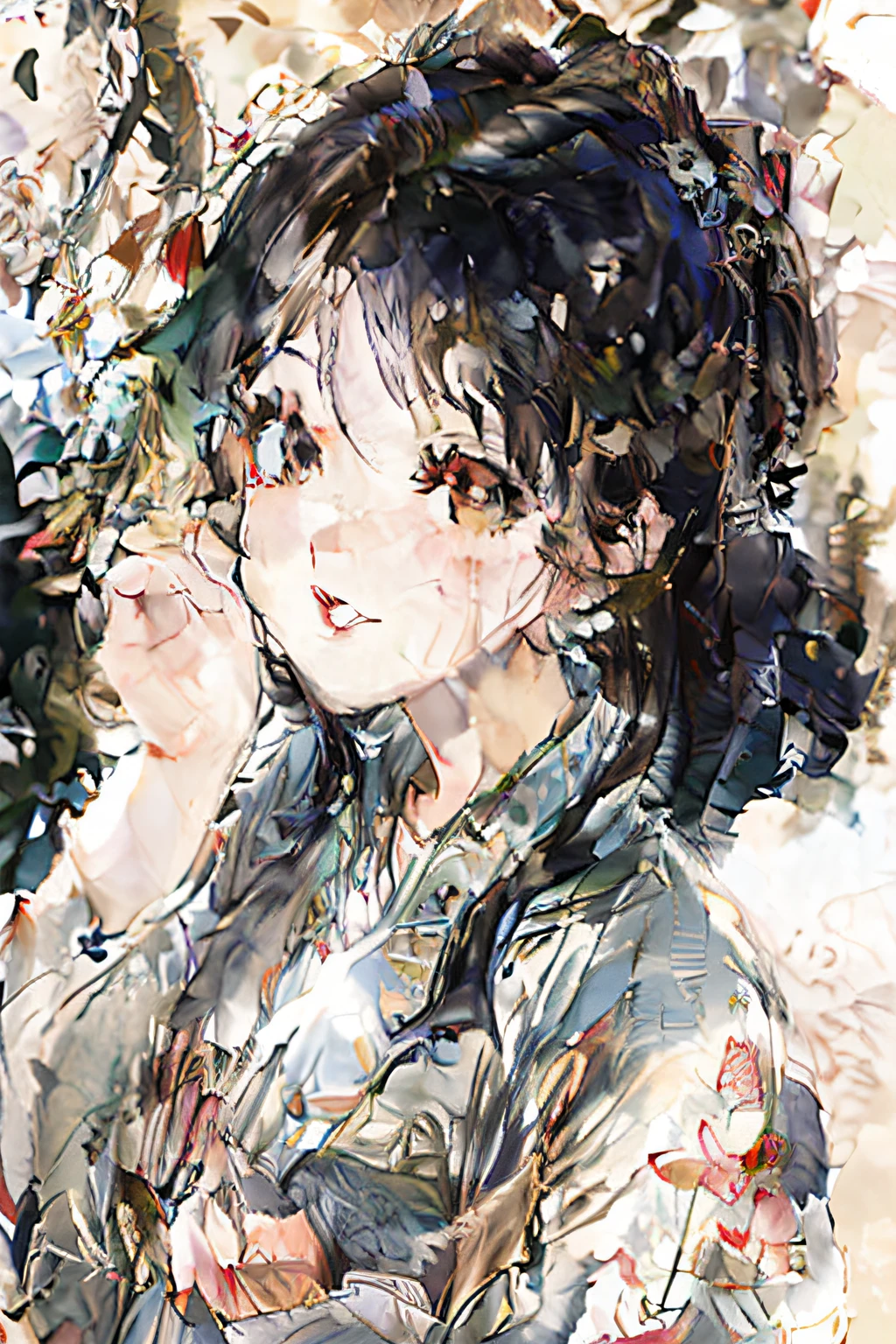 Spring Festival ink painting national trend